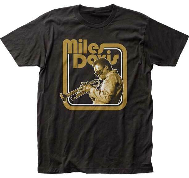 MILES DAVIS Trumpet T SHIRT S-M-L-XL-2XL Brand New Official Impact Merchandising