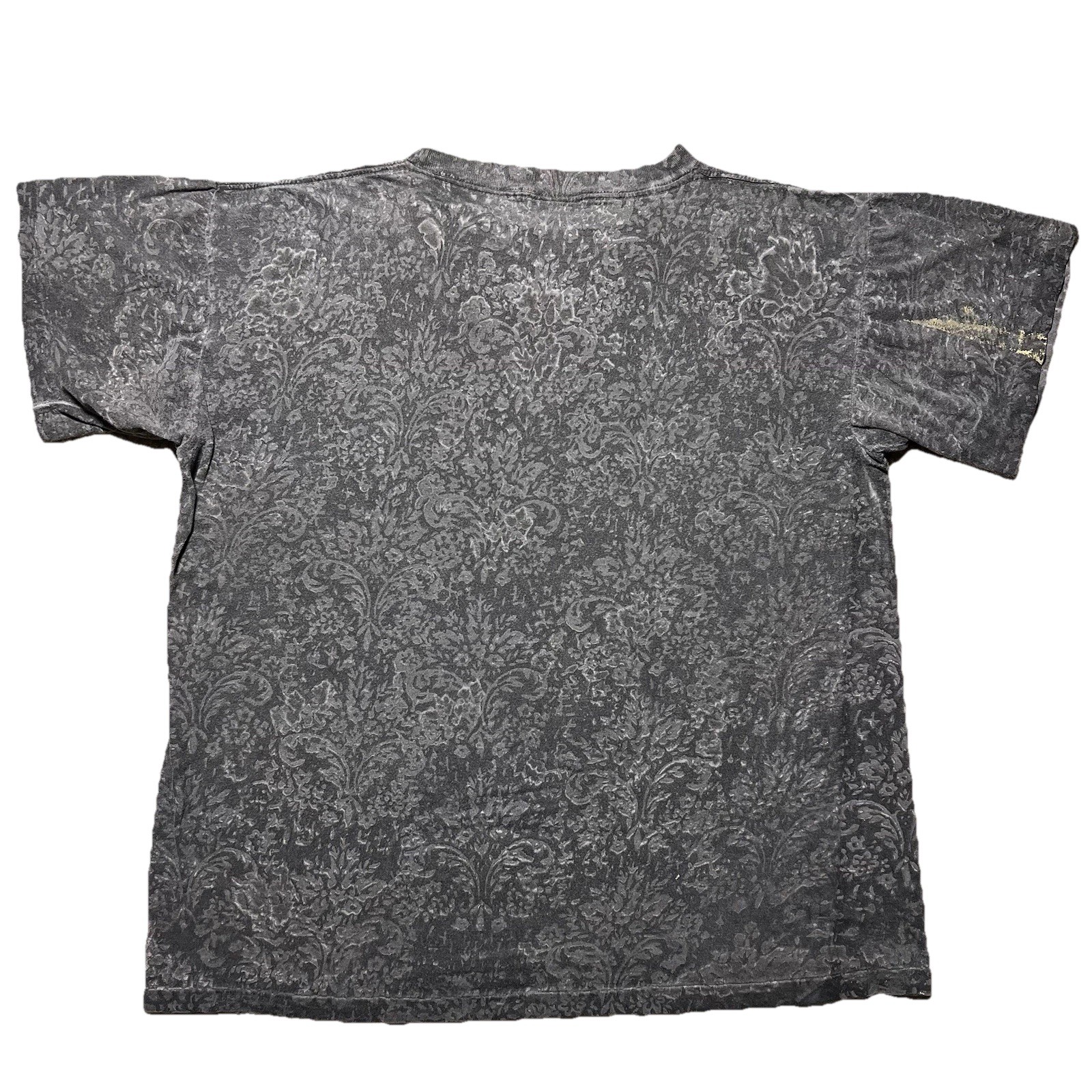 Vintage 90s AOP Abstract Graphic T Shirt Mens XL Oversized Faded Skate Grunge