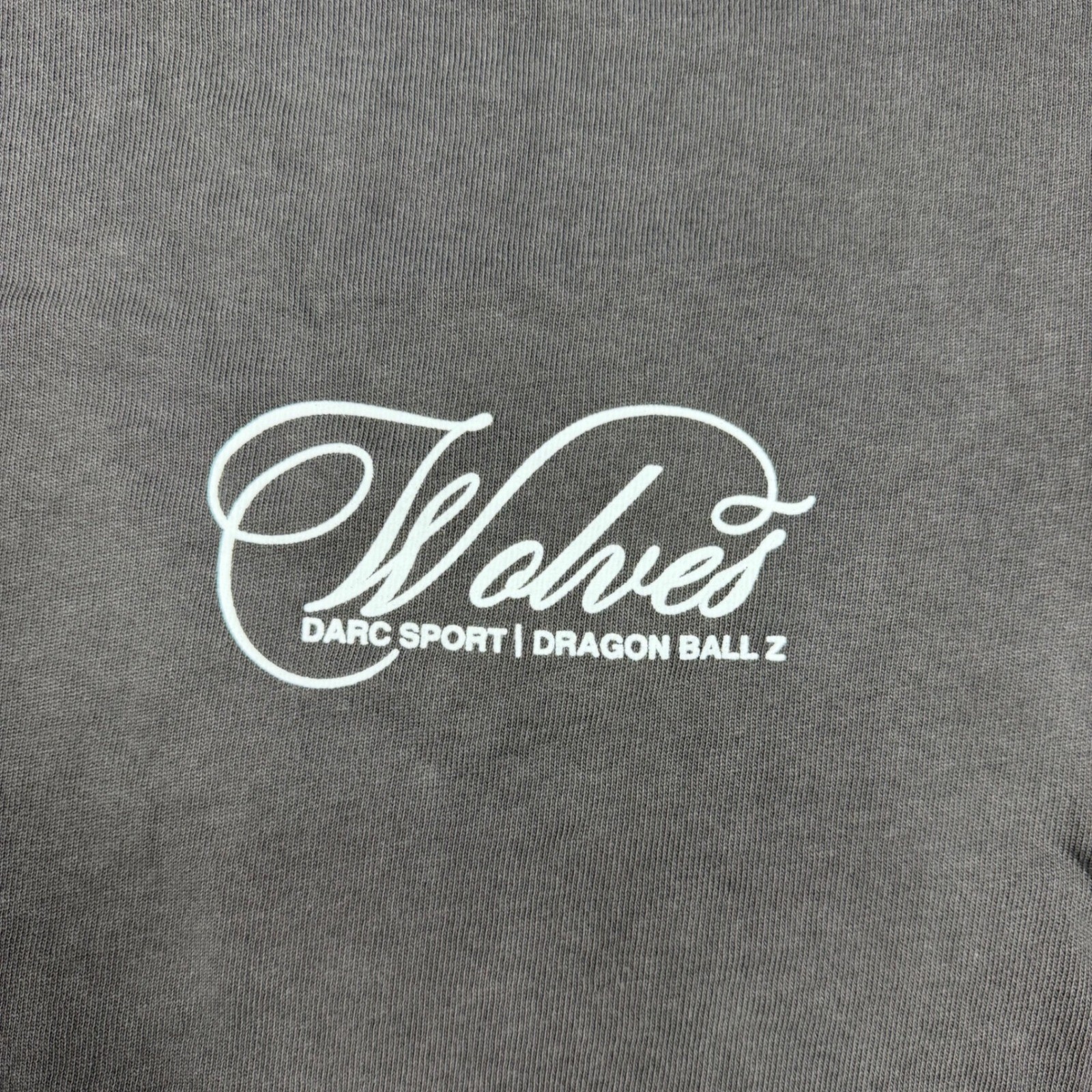 Darc Sport Dragon Ball Z Summoned Premium Oversized Tee Wolf Gray XL – 1 Of 500
