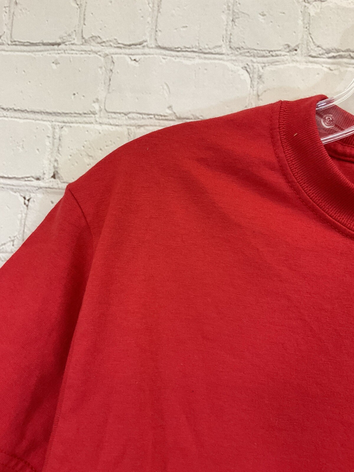 Gildan Adult Unisex DryBlend 50/50 G800 #15 Small Red SS Crew Neck Tshirt New