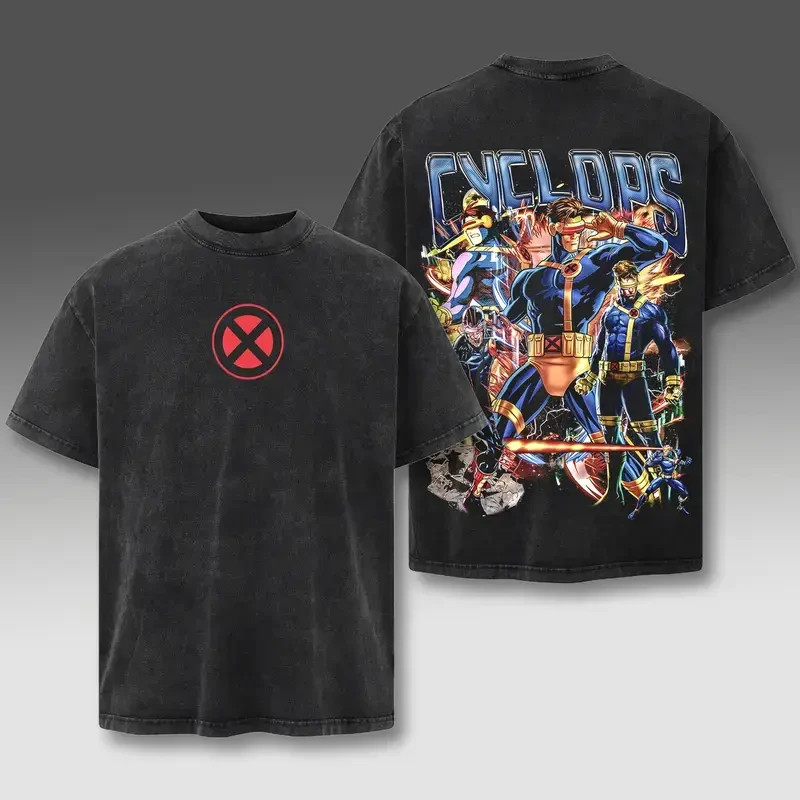 Cyclops T-Shirt, Character Comics TV Series Graphic Design Unisex