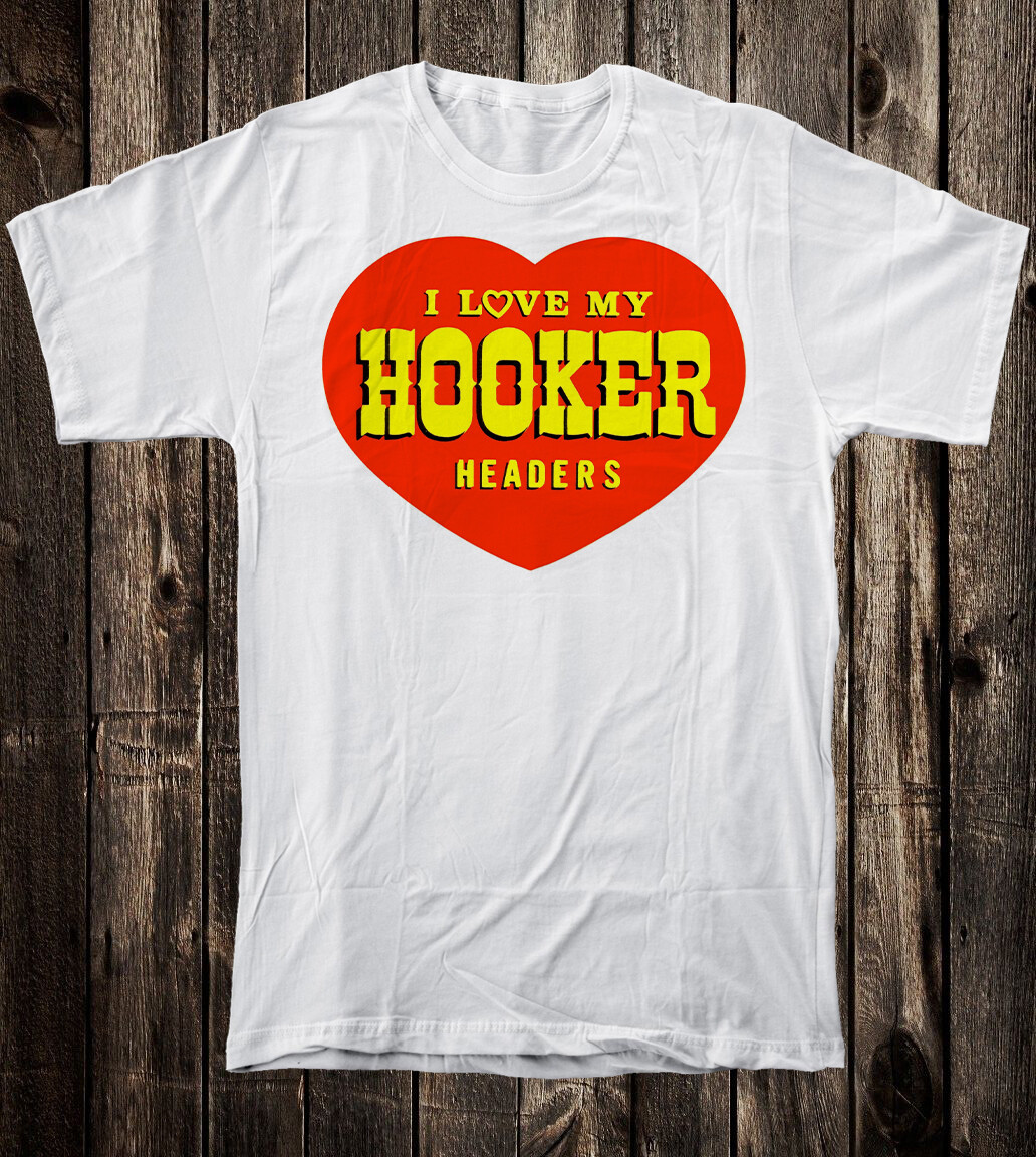 Hot Rod Tee T Shirt Drag Race Hooker Headers Heart Speed Shop Racing Nostalgia