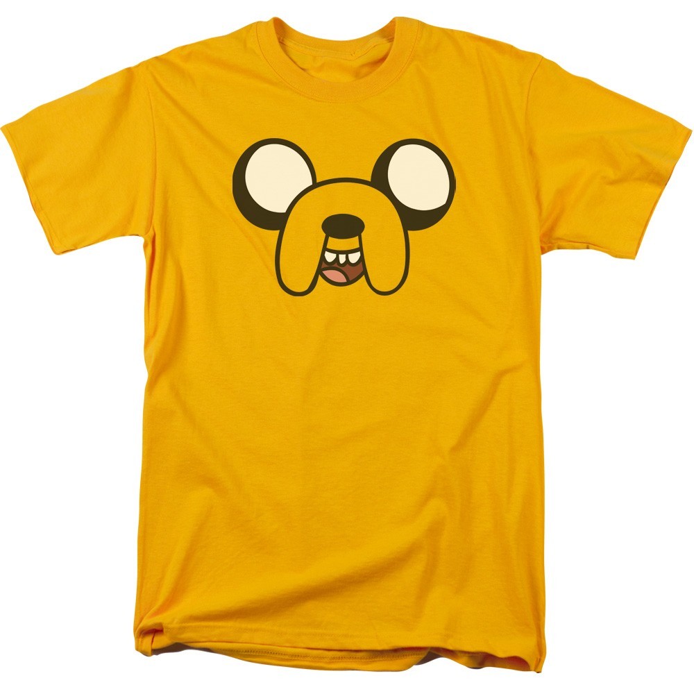 Adventure Time Jake Head Men’s T-Shirt Officially Licensed S-3XL Tee