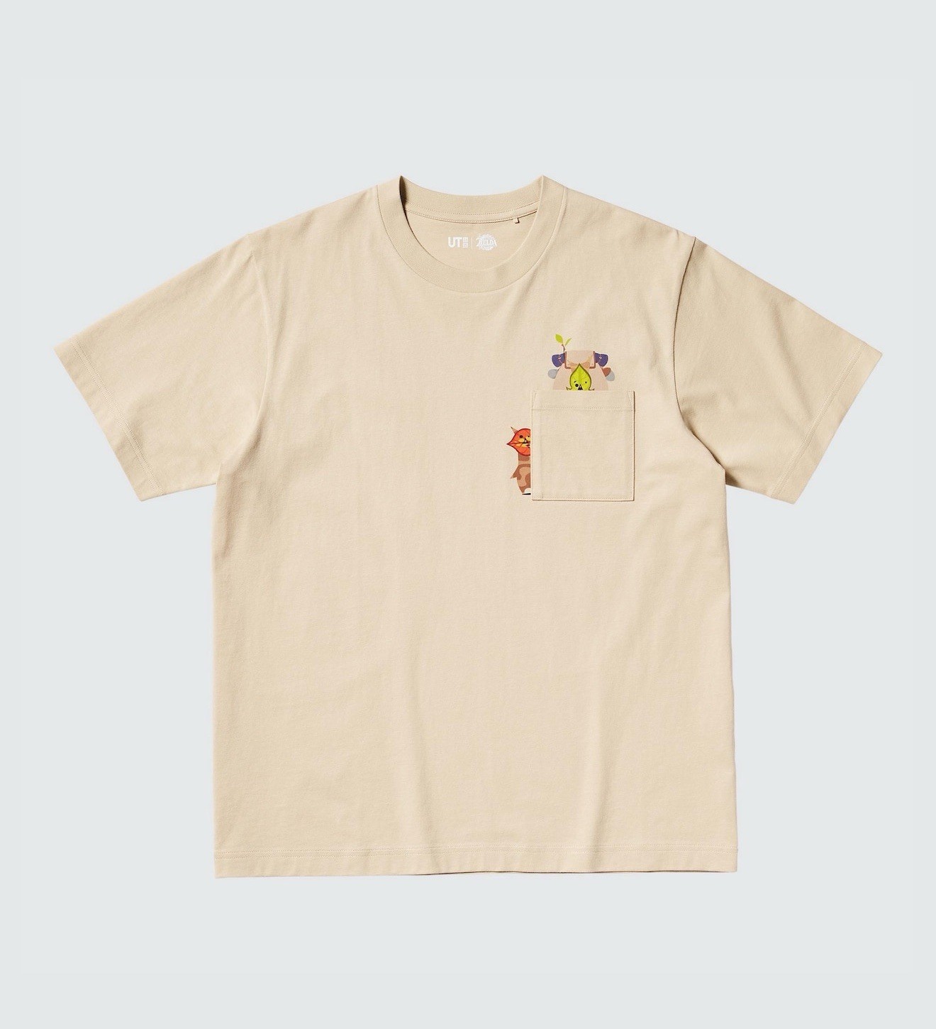 The Legend Of Zelda Tear Of The Kingdom UNIQLO UT Graphic T-shirt Beige US XL