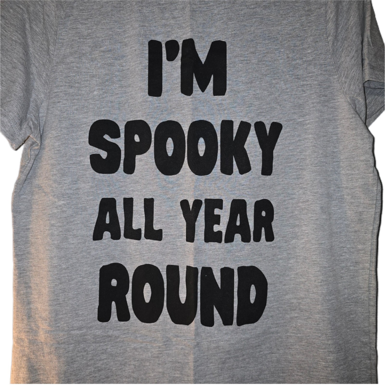 Men’s Small “Spooky All Year” T-Shirt, Small