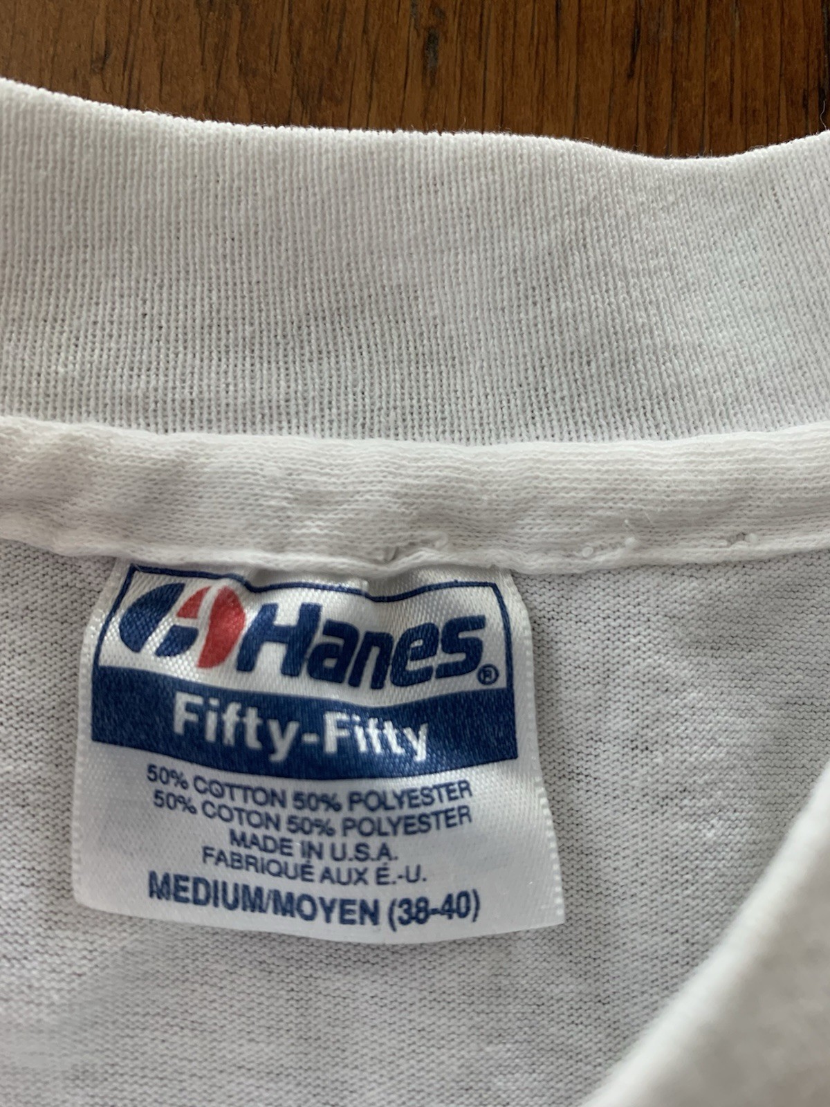 Vintage 90s “There’s No Day Like A Snow Day” Single Stitch T Shirt White Size M