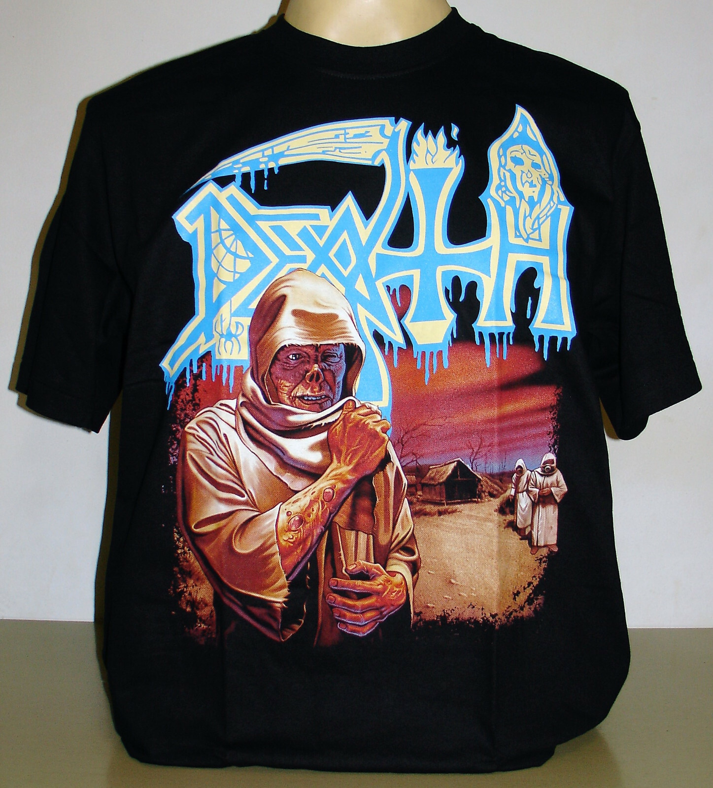 Death Leprosy Metal Band T-Shirt Size S M L XL 2XL 3XL Grindcore New! XXL XXXL