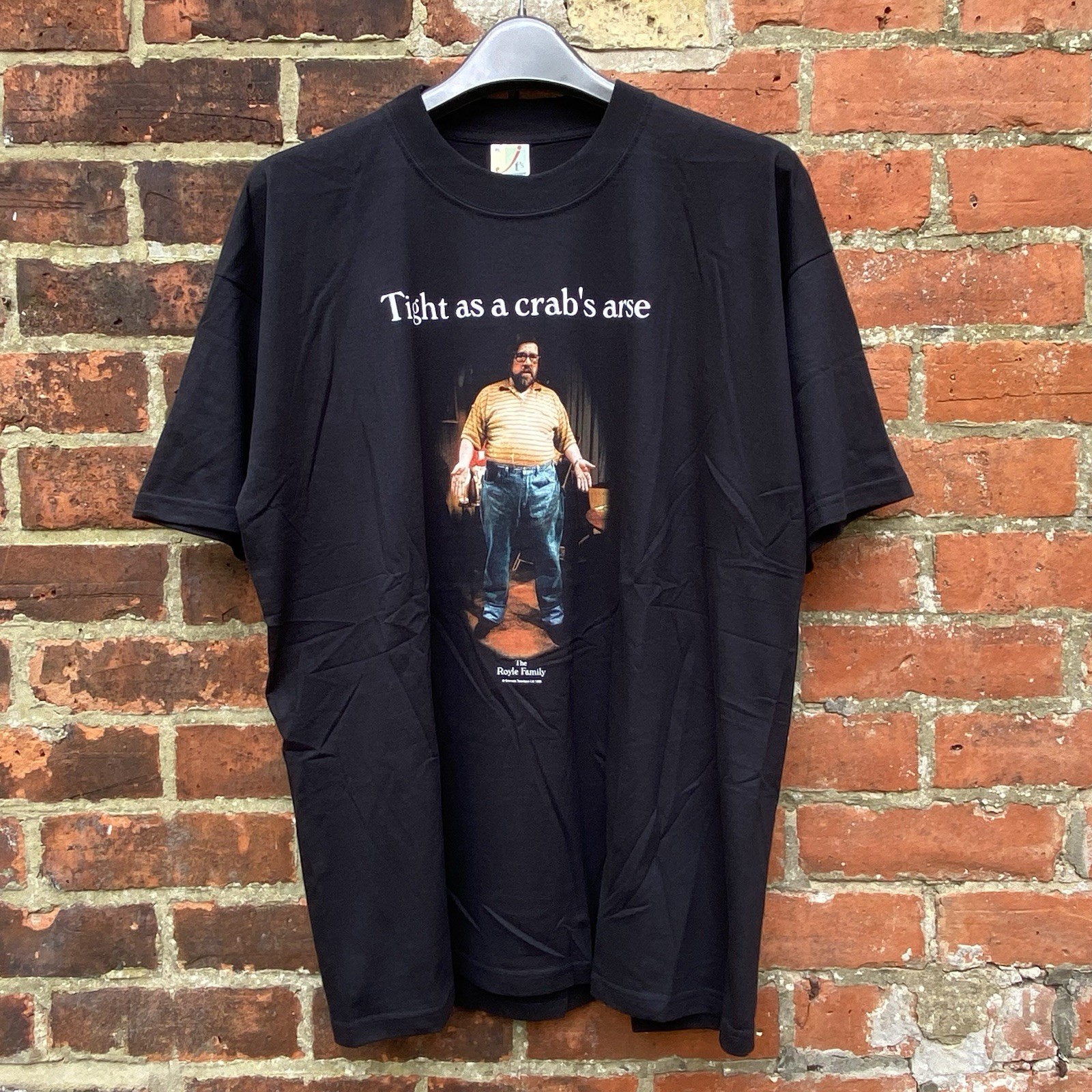 Vintage Royle Family T Shirt XL 1998 Jim Tight As A Crab’s A*se TV Comedy 90s