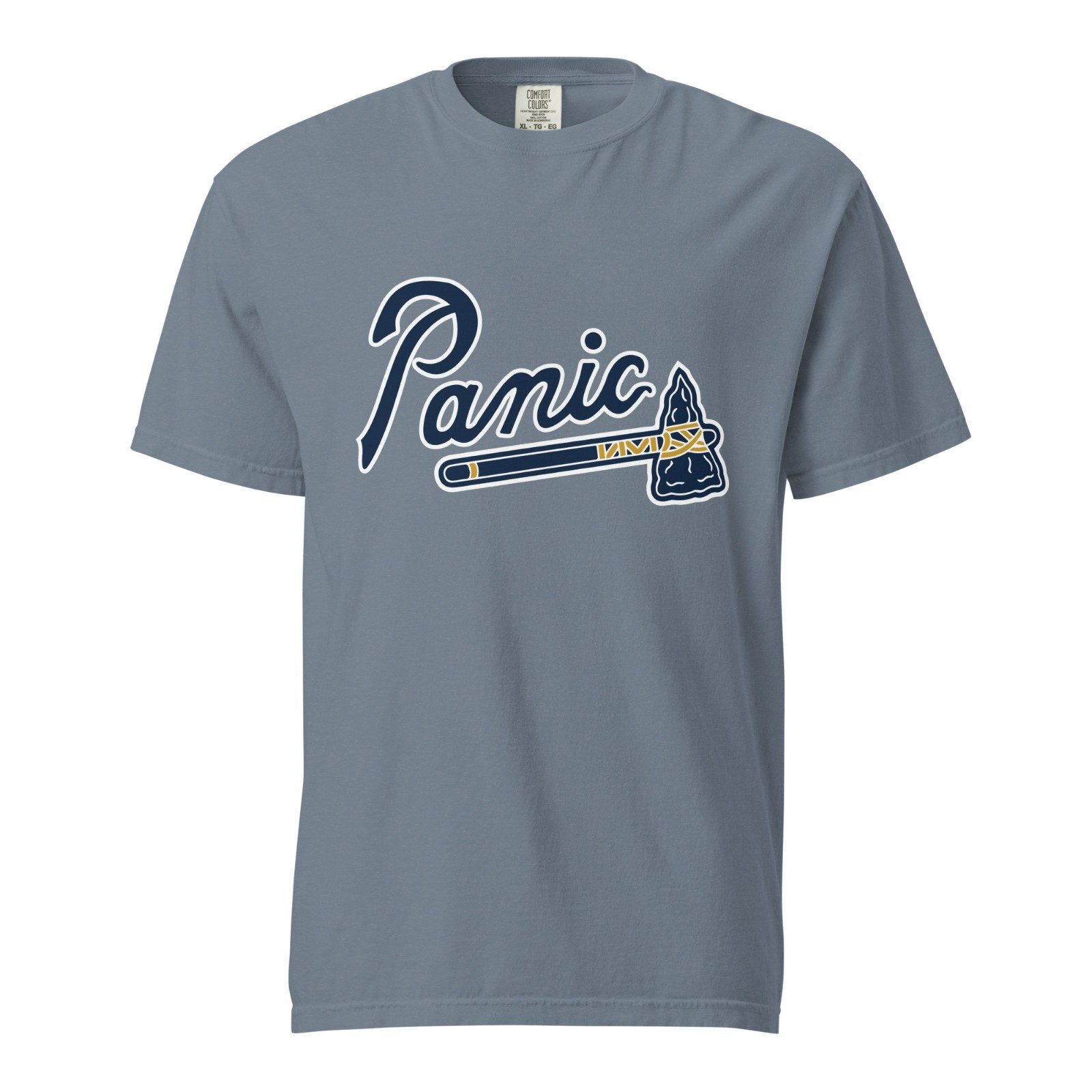 Widespread Panic / Atlanta Braves Classic Logo Comfort Colors Unisex T-Shirt