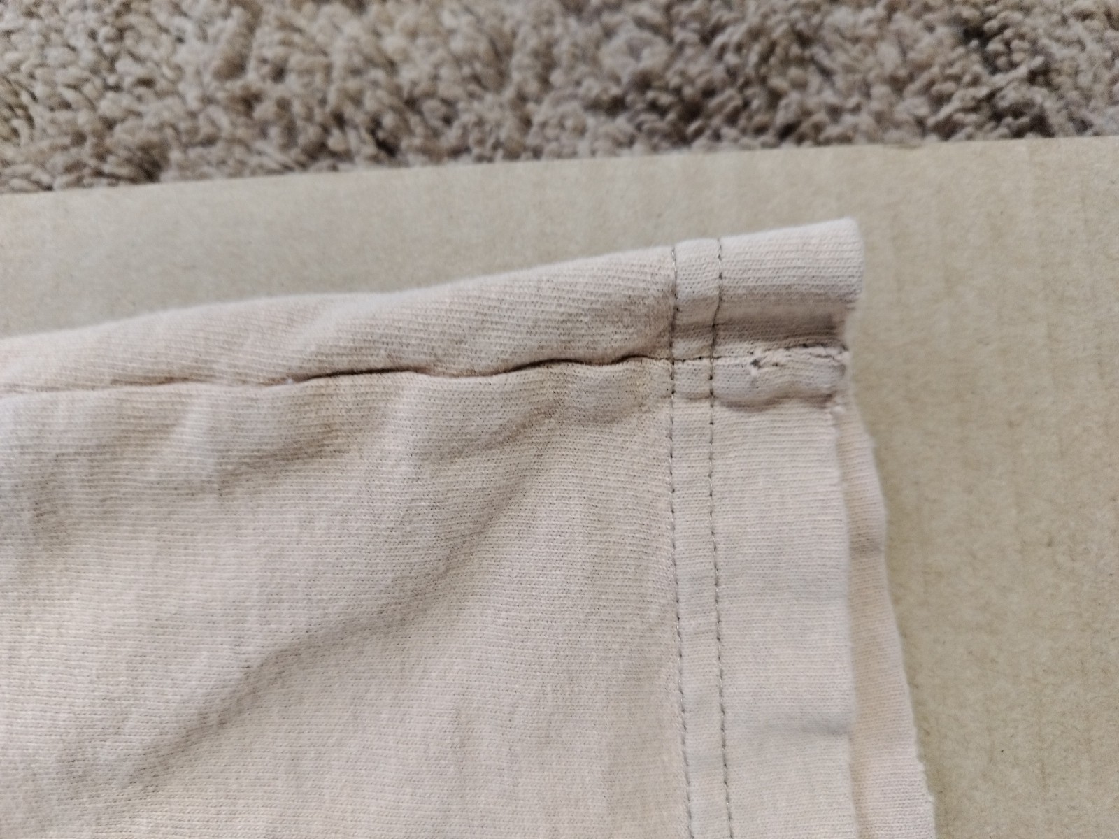 Older Distressed Carhartt Tee Men’s M 100% Cotton Pit 21 Length 27 Flaws