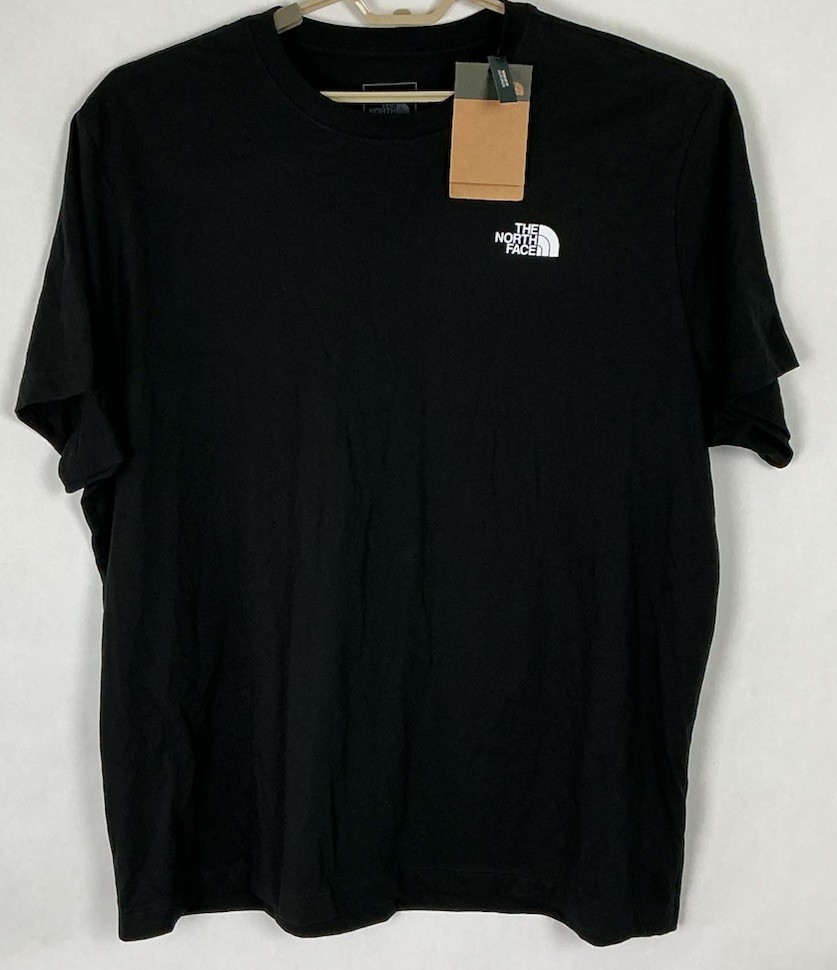 The North Face Men’s Crewneck Black TShirt Size XXL Retro Van Kayak 52×32” New