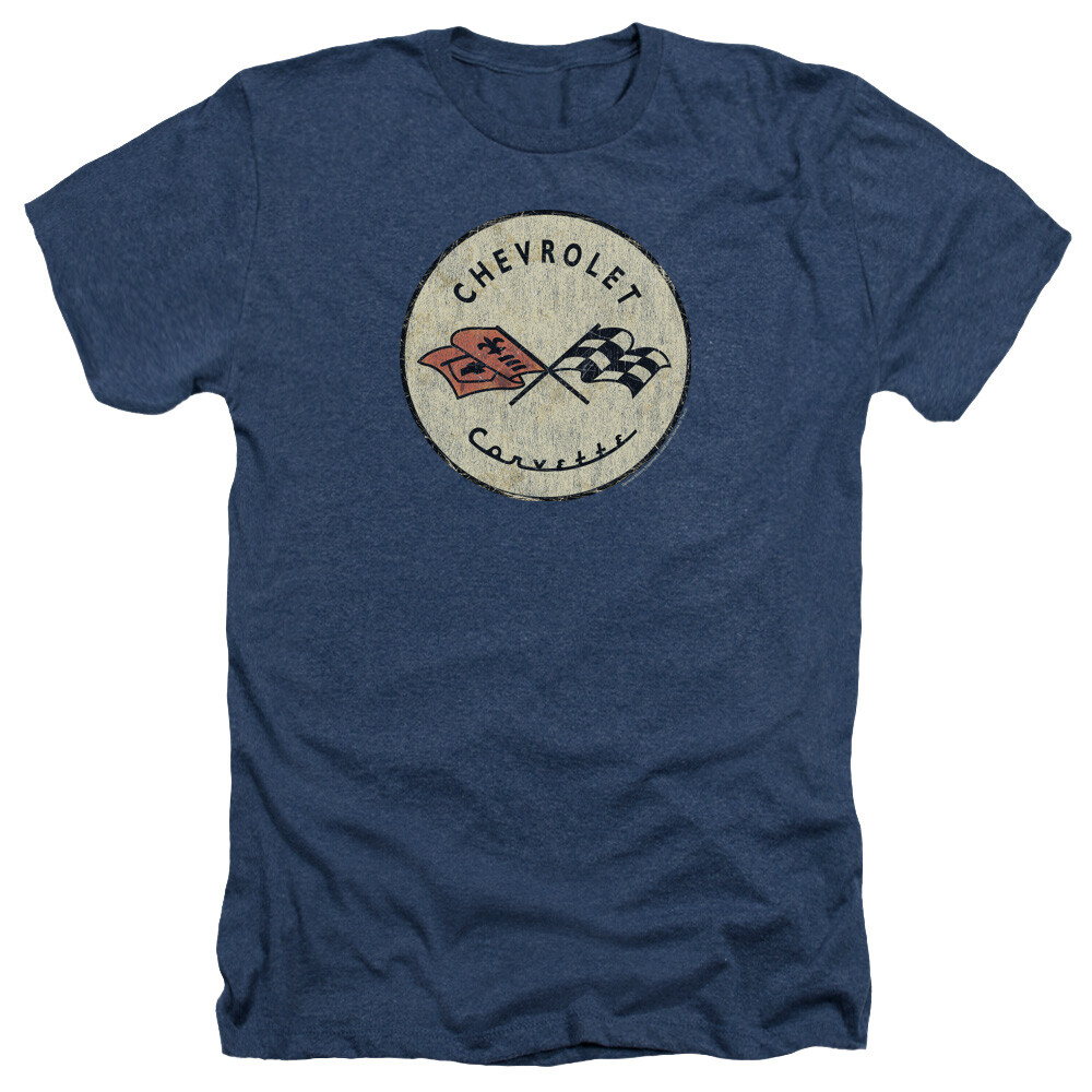 Chevrolet Corvette Old Vette Licensed Adult T-Shirt