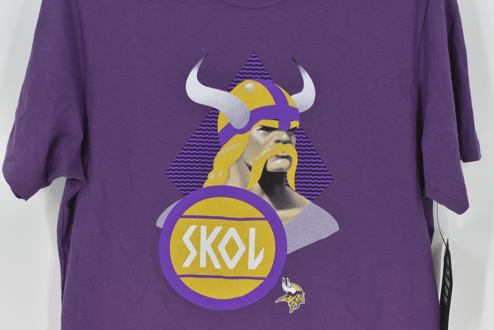 Men’s 47 Brand Minnesota Vikings Skol T-Shirt in Purple Size Medium