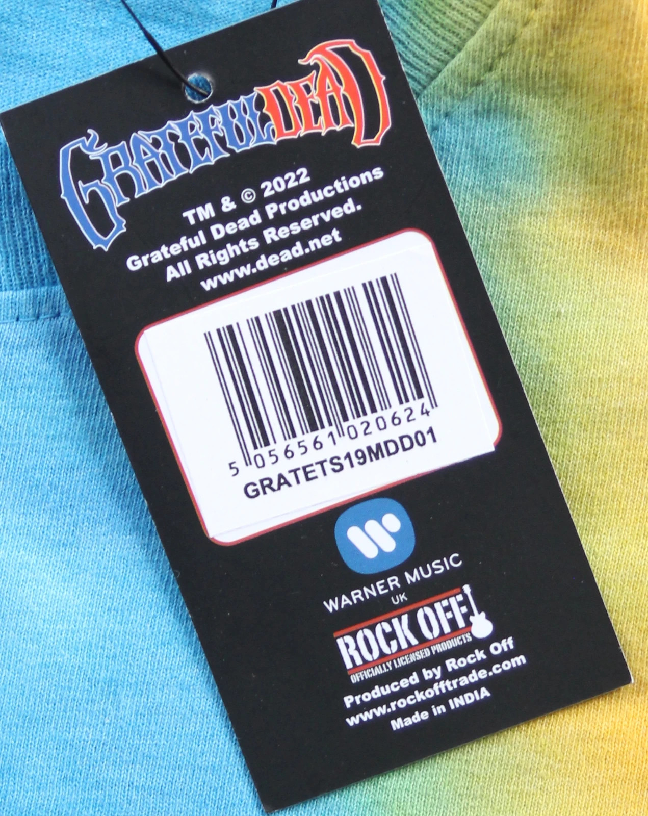 Official Grateful Dead T Shirt Bertha Multicoloured Tie Dye New S M L XL XXL