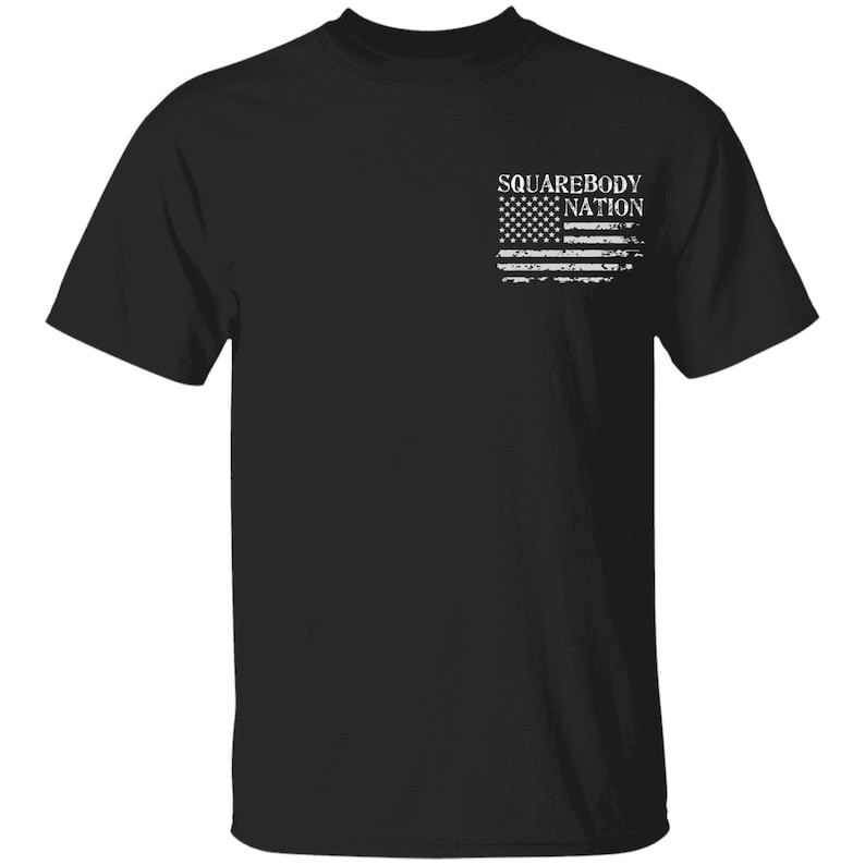 Squarebody Truck USA Flag, Square body truck, C10, K10 Truck, K30 youth T-Shirt