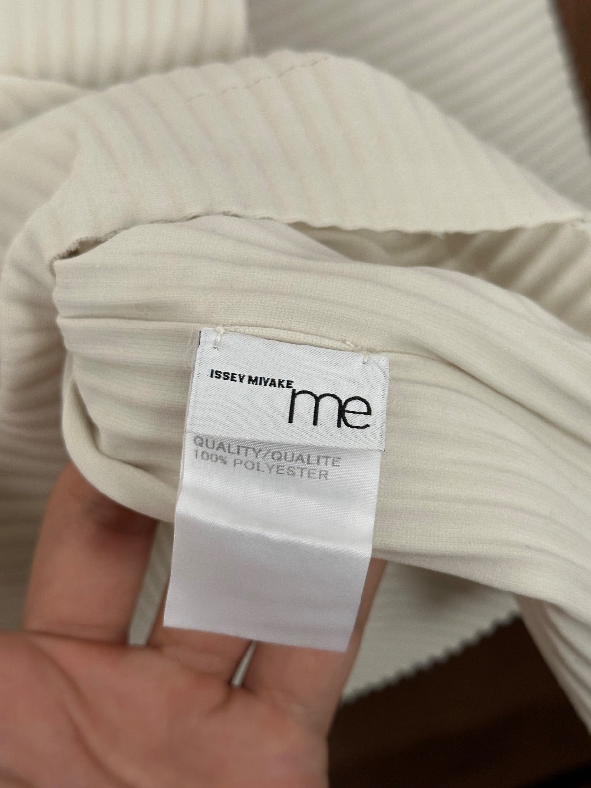 Issey Miyake ME Long Sleeve Pullover T-Shirt