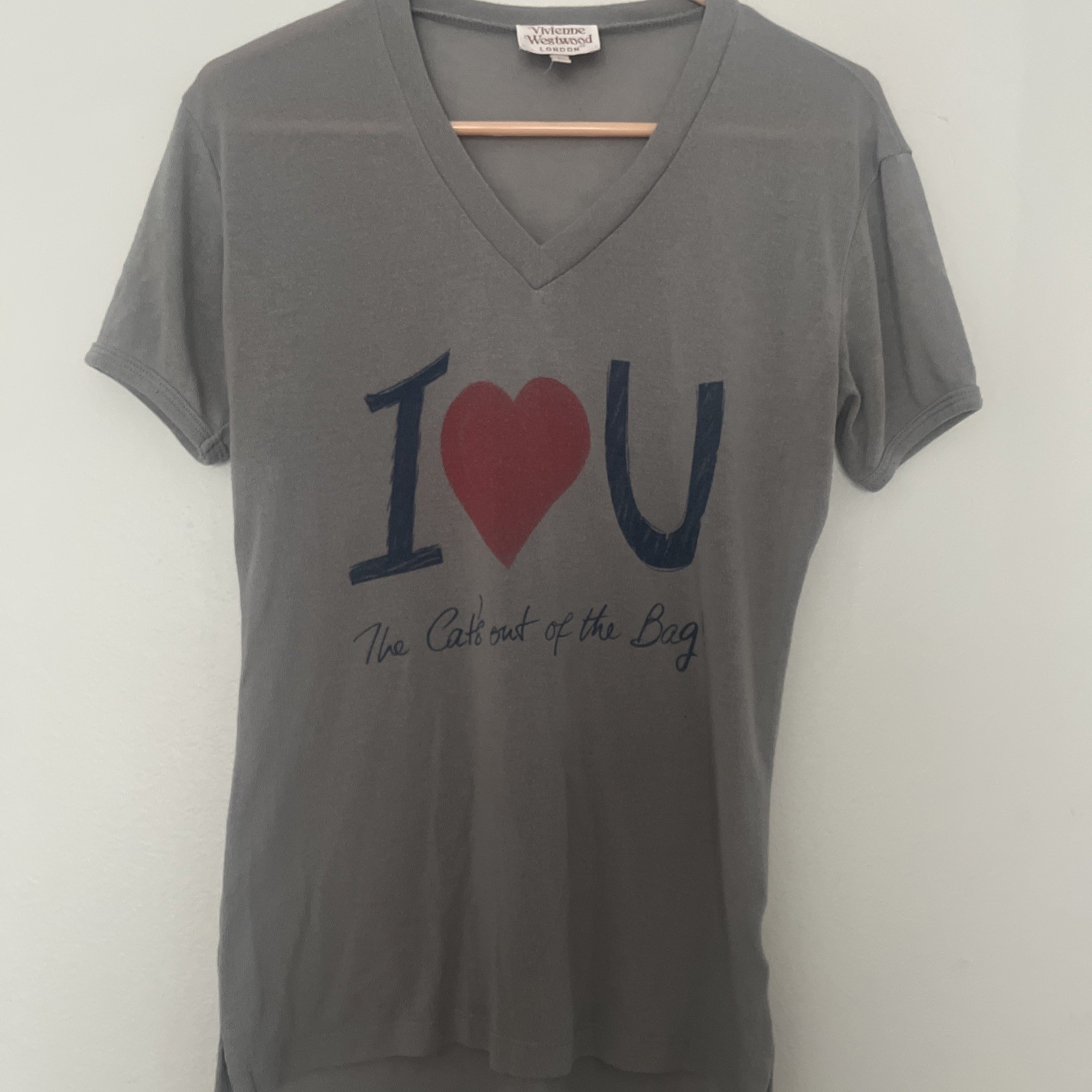 Vivienne Westwood I Love You t Shirt. Men’s L