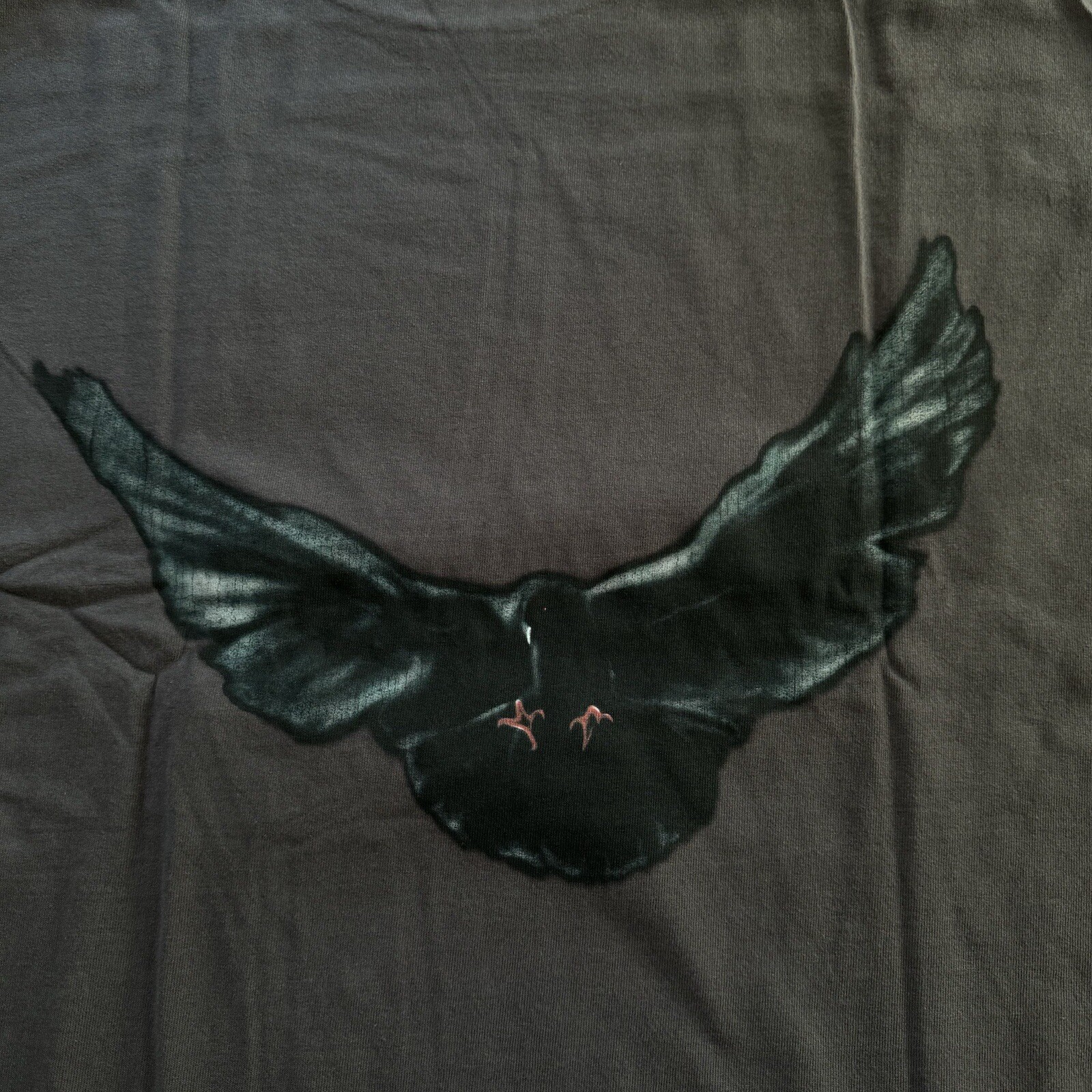 Yeezy Gap Engineered by Balenciaga Dove Long Sleeve Tee Dark Grey Size Large