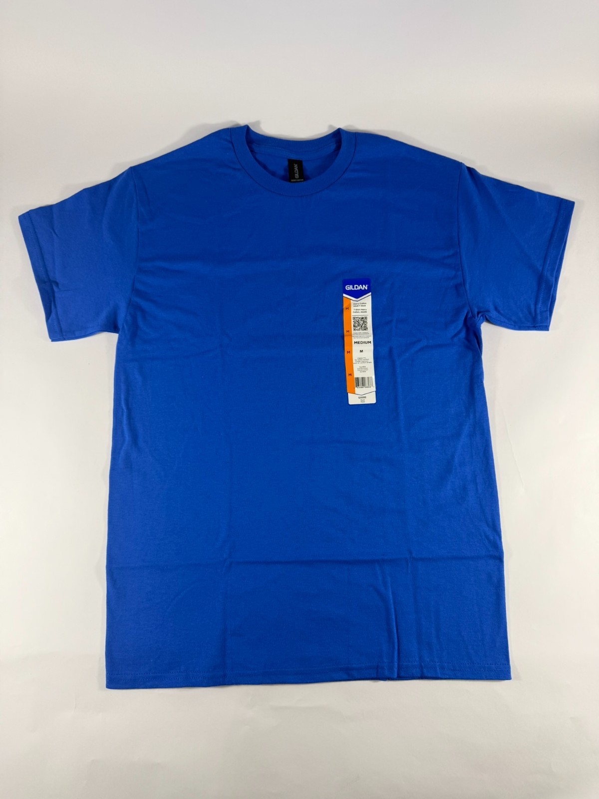 Gildan Heavy Cotton T-Shirt 5000 Unisex Plain Blank Crewneck Short Sleeves Tee