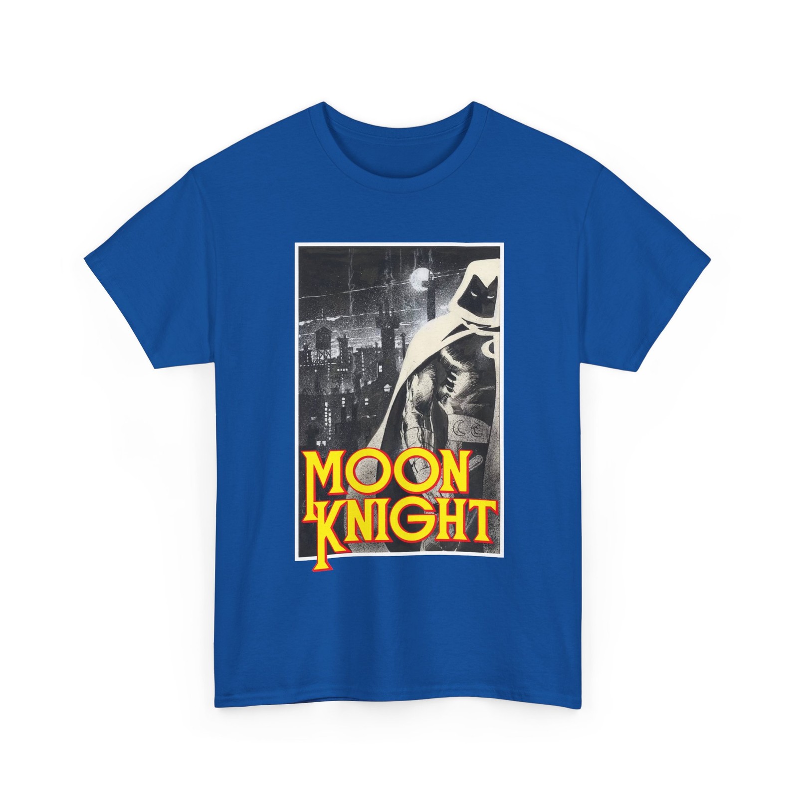 Moon Knight T-Shirt Marvel Comics Bill Sienkiewicz Art Retro Vintage-Style Tee