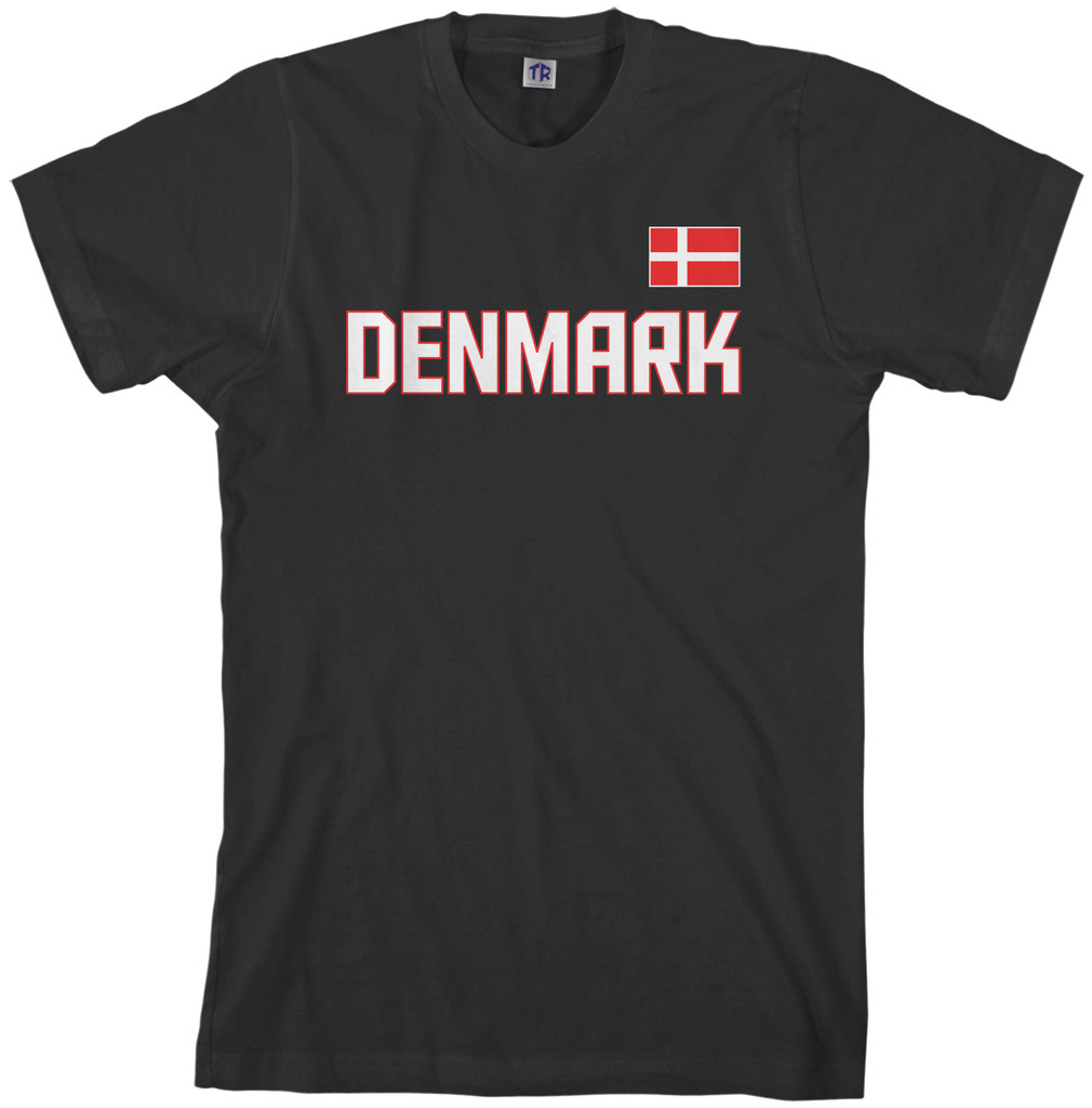 Threadrock Men’s Denmark National Team T-shirt scandinavia