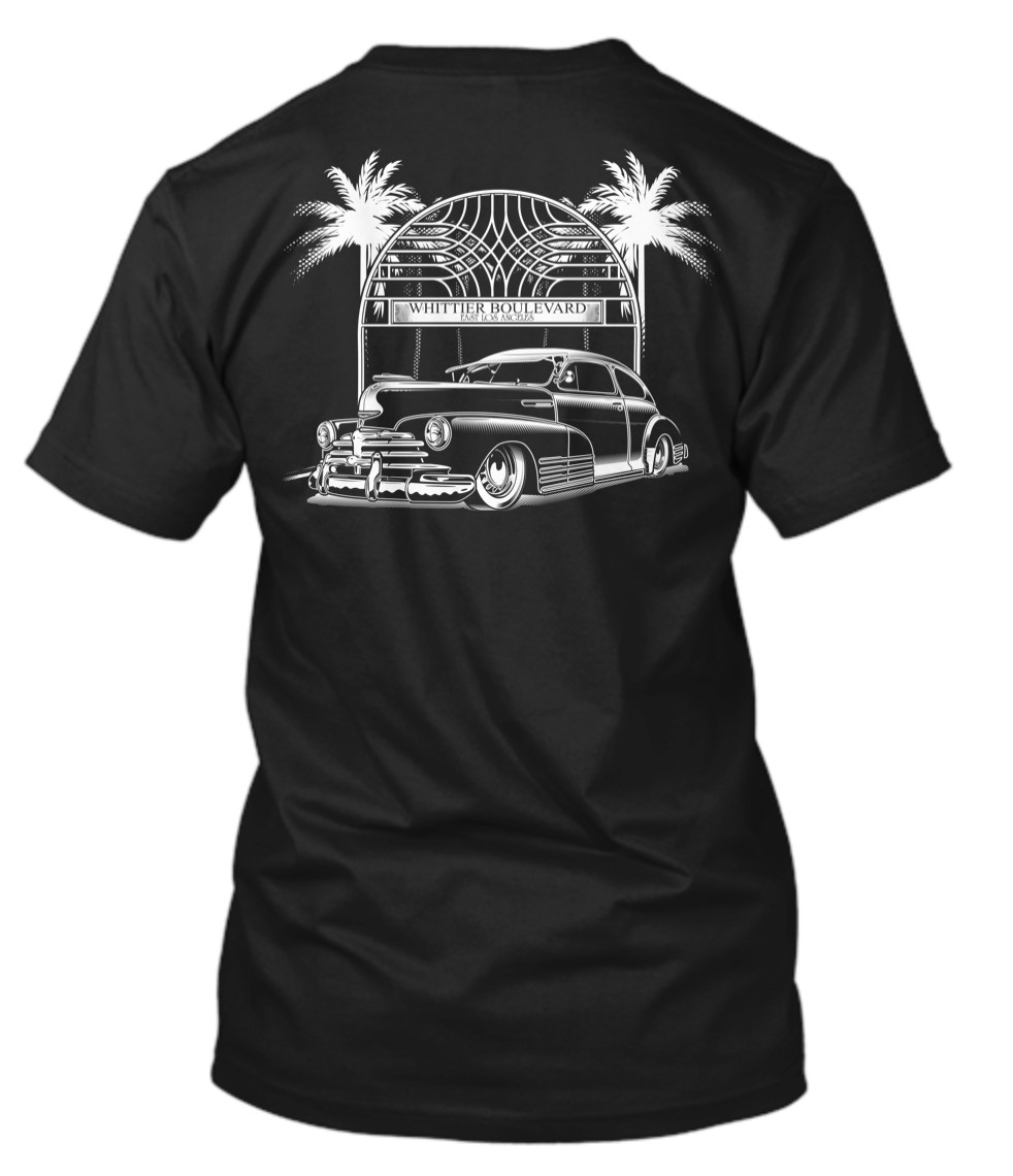 CHEVROLET CHEVY FLEETLINE LOWRIDER STYLE T SHIRT