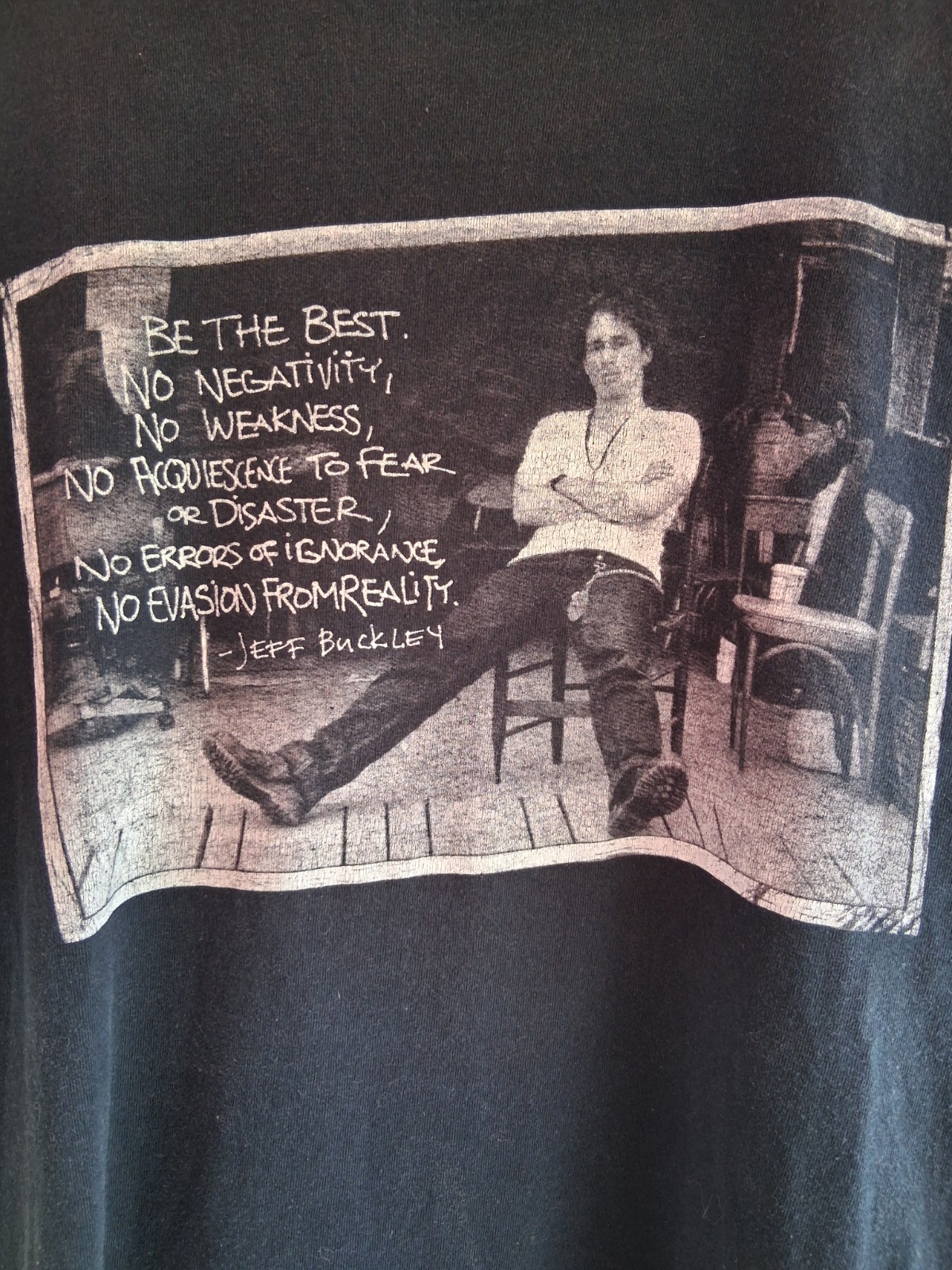 Vintage Y2K Jeff Buckley Be The Best T-Shirt