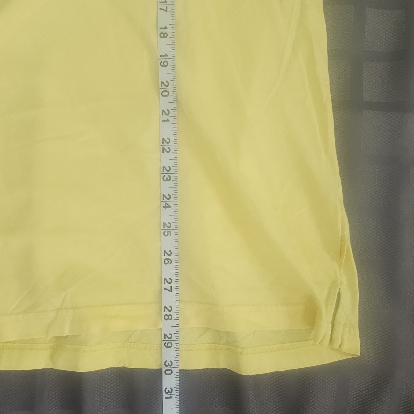 Tommy Bahama Relax Mens L Yellow Solid Pocket Crew Neck Short Sleeve Tee
