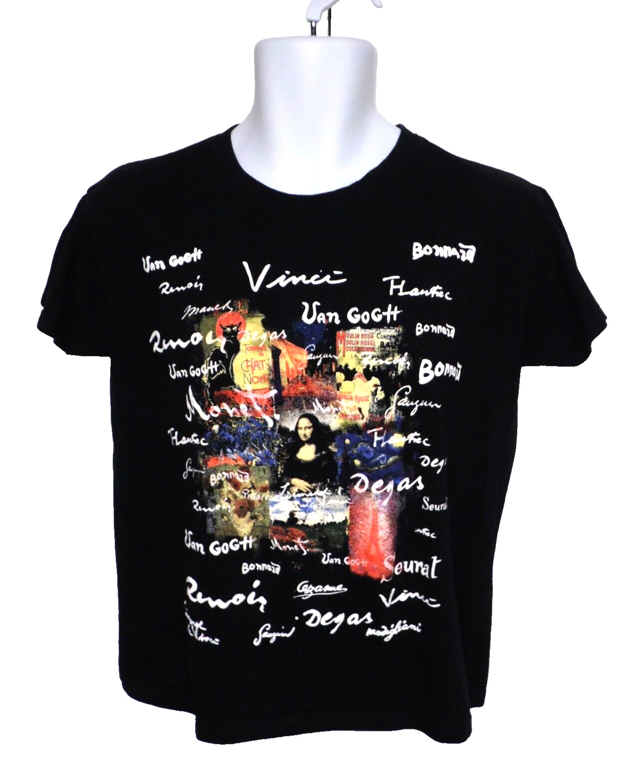 Sol’s Regent Euro Artists T Shirt Adult Sm Pre Owned Black