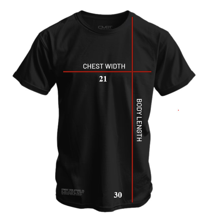 Combat Iron (Hell Yeah Brother) Black Athletic Fit XL 60/40 Cotton-Poly Blend
