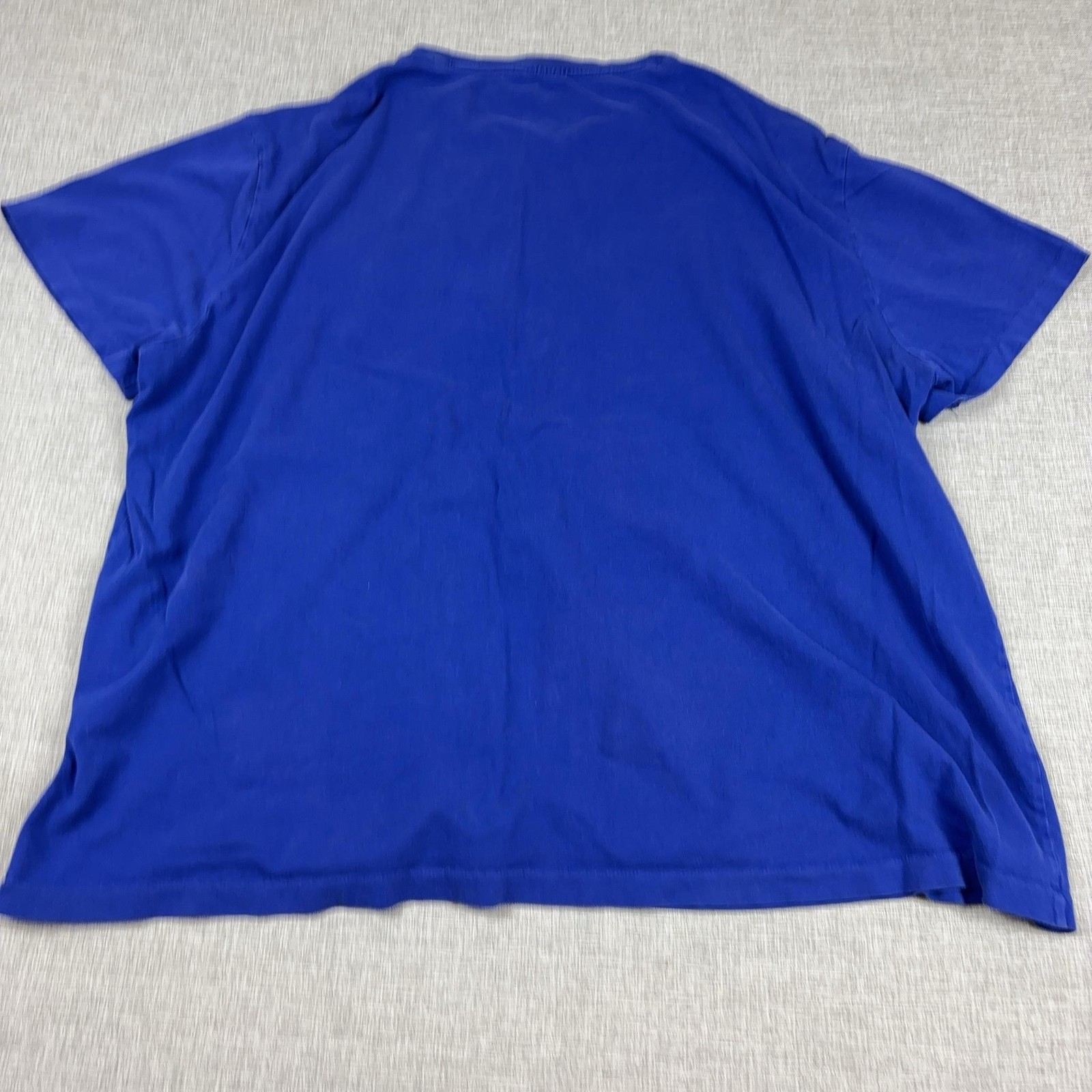 Polo Ralph Lauren Shirt Mens XL Blue Pocket Tagless Logo Cotton Jersey Tee