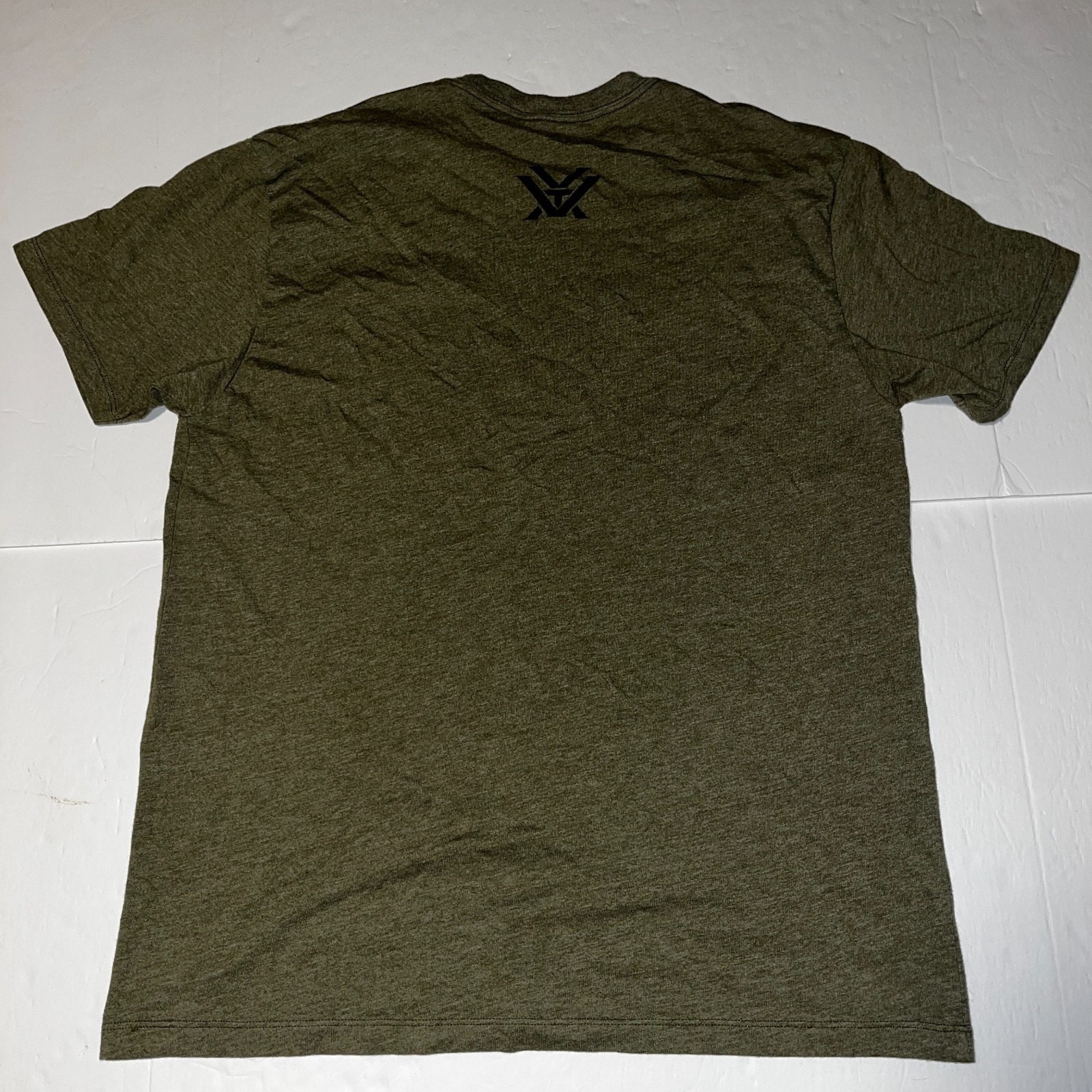Vortex archery men’s olive green logo tshirt large