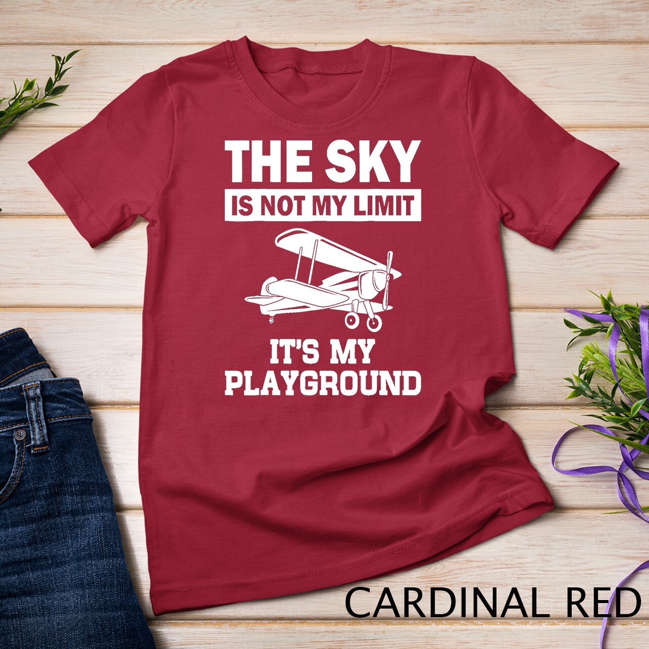 Funny Airplane Aviation Pilot Aircraft Aeroplane Men Women Unisex T-shirt