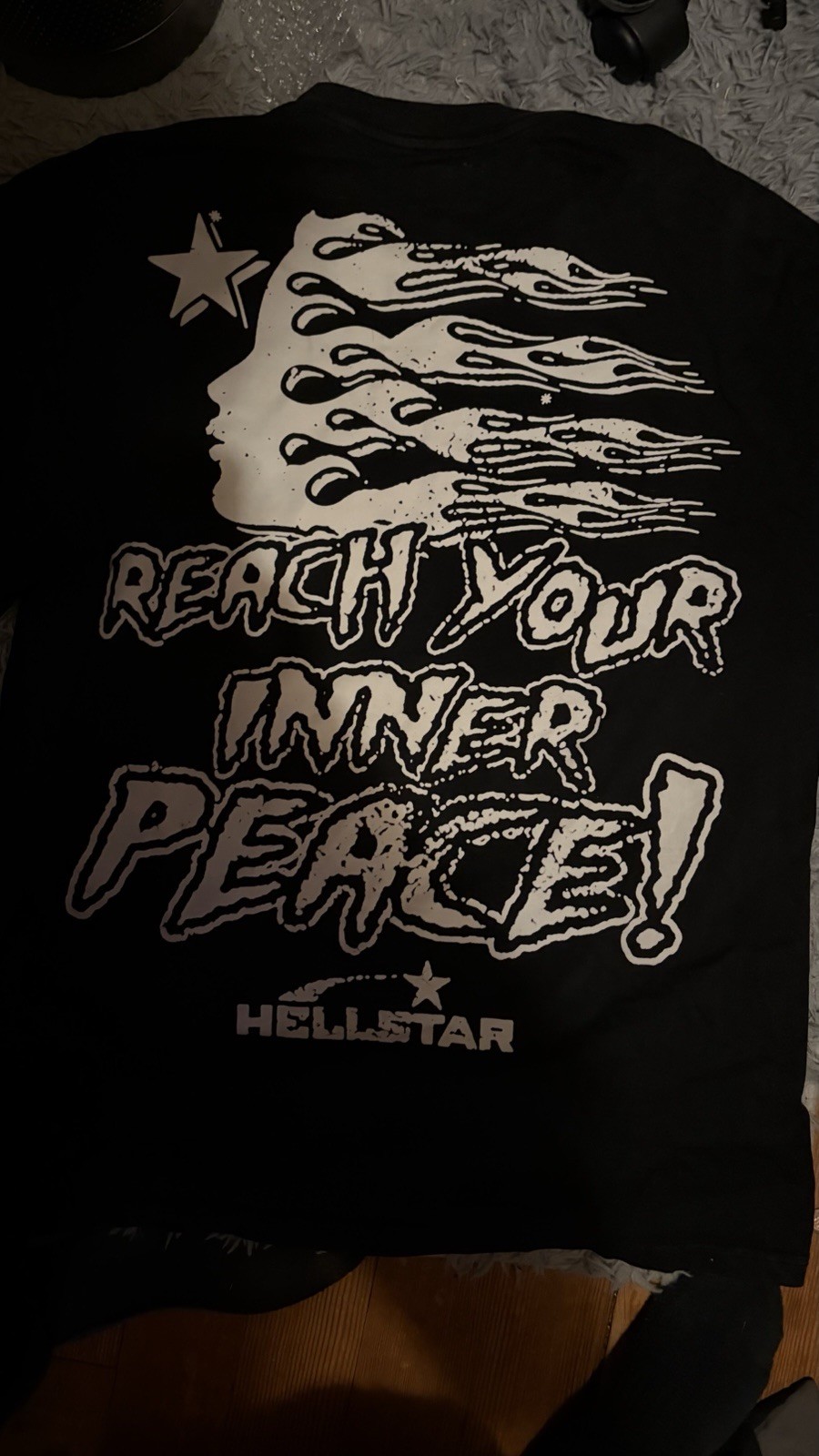 Hellstar T Shirt Size L “Reach Your Inner Peace”