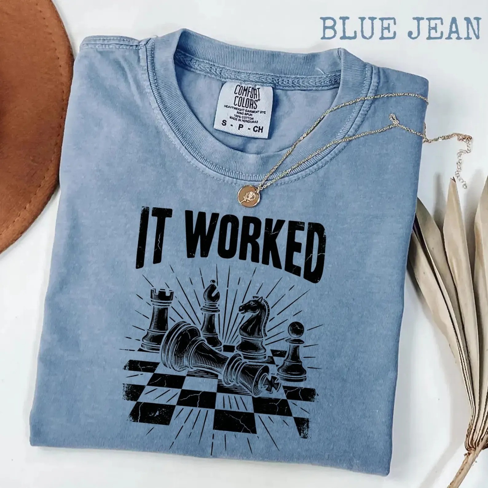 It Worked Shirt, Funny Chess Player Tee, Vintage Checkmate T-Shirt
