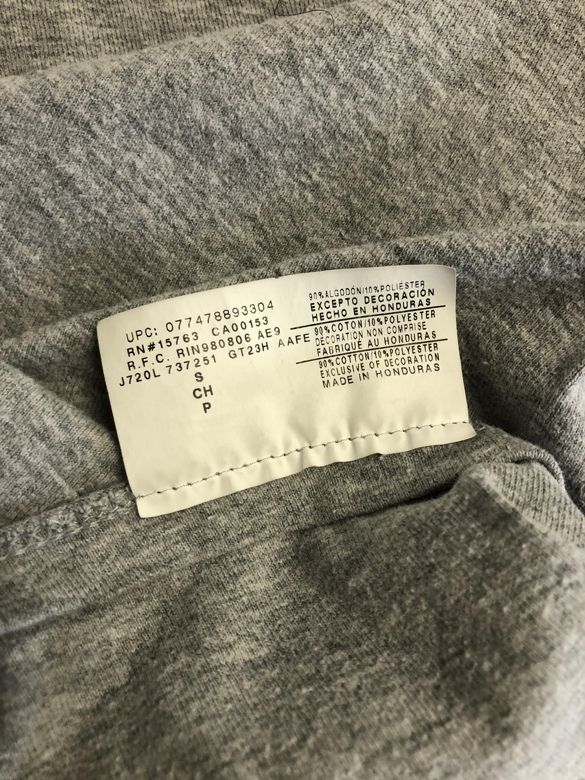 Champion Shirt Mens Small Gray Be Your Own Champion Graphic Athletic