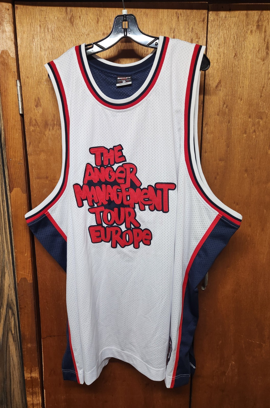 Eminem Shady Ltd 8 The Anger Management Tour Europe Mens 7XL White Jersey