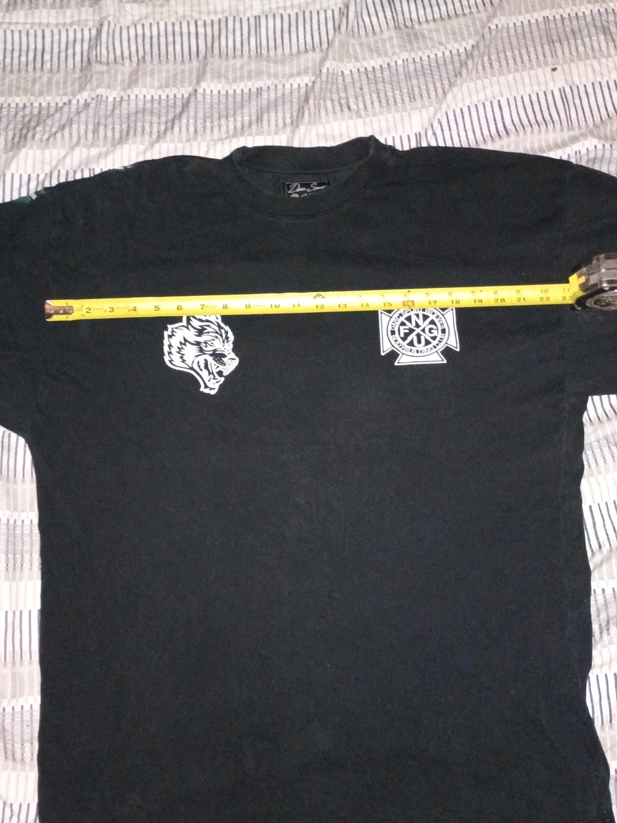 Darc Sport Wolves Black Shirt Men’s Large Gym