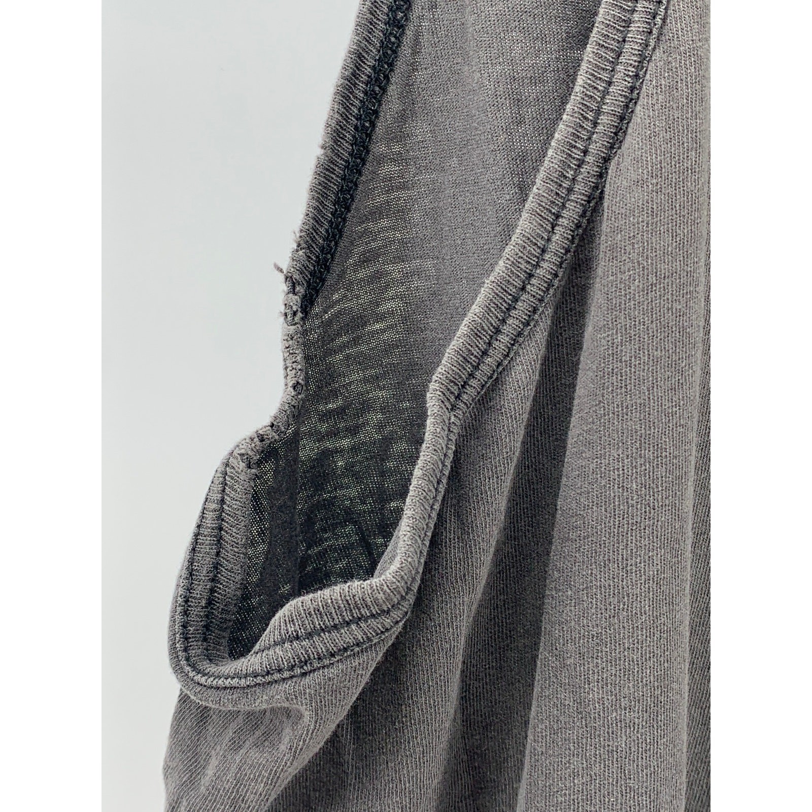 SEASONS Men’s Gray Distressed Cape Cod Logo Scoop-Neck Pullover Tank SZ M