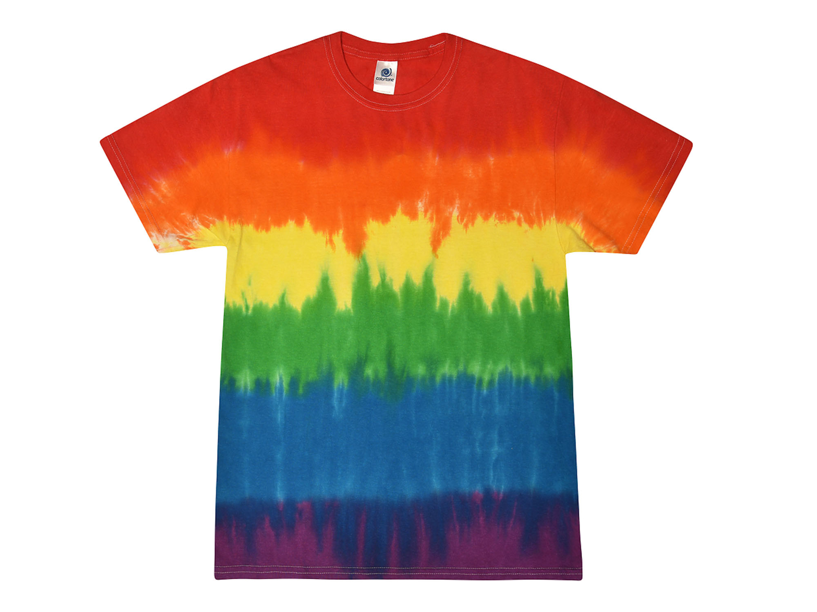 Multi-color Pride Tie Dye T-Shirts S M L XL 2XL 3XL 4XL 5XL Cotton Colortone