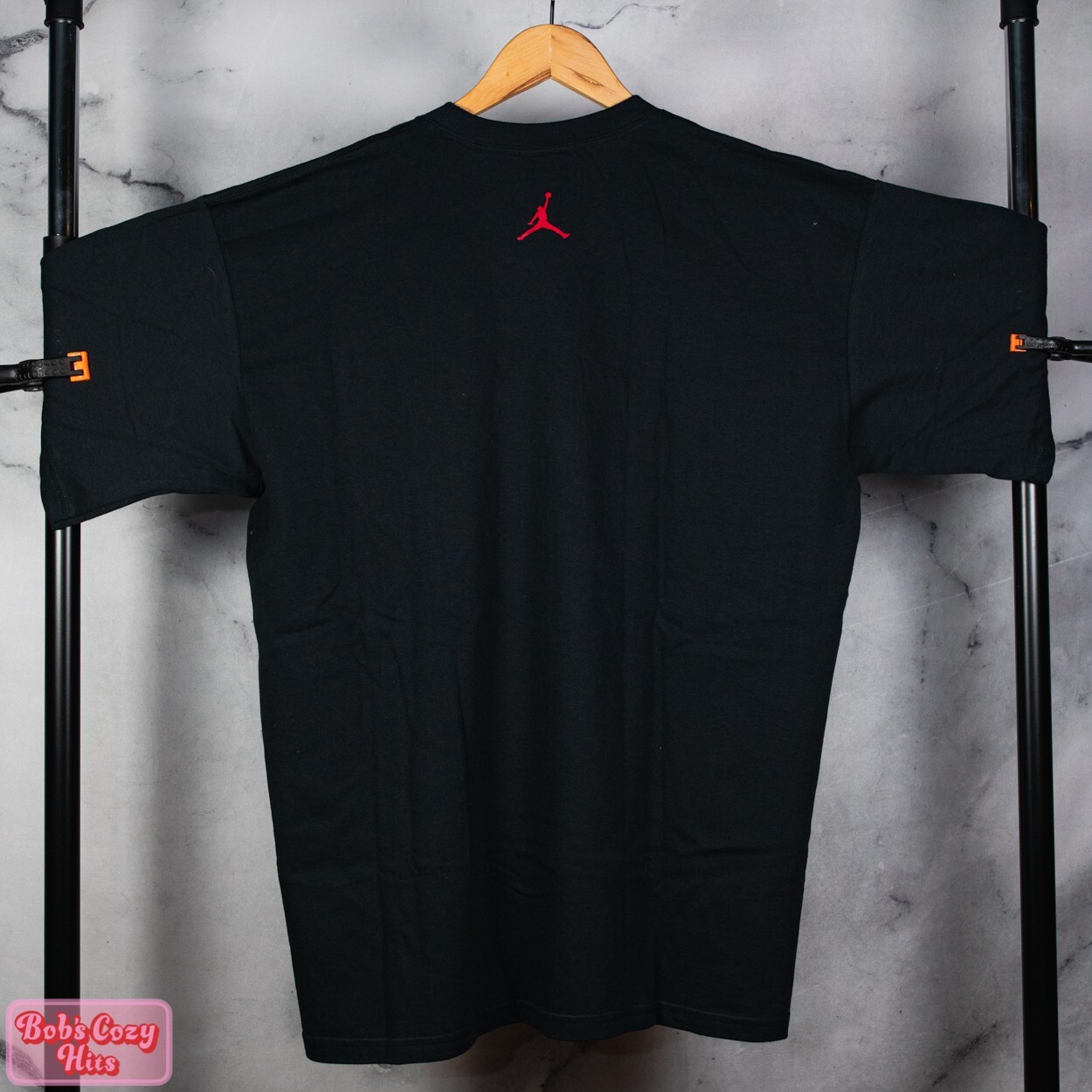 NEW Jordan T Shirt Size L Vintage 2007 Elephant Print Brooklyn Black Grey