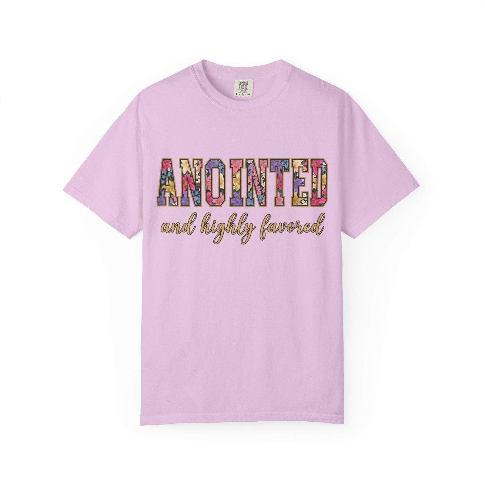Anointed and Highly Favored T-shirt | Faith Graphic Tee