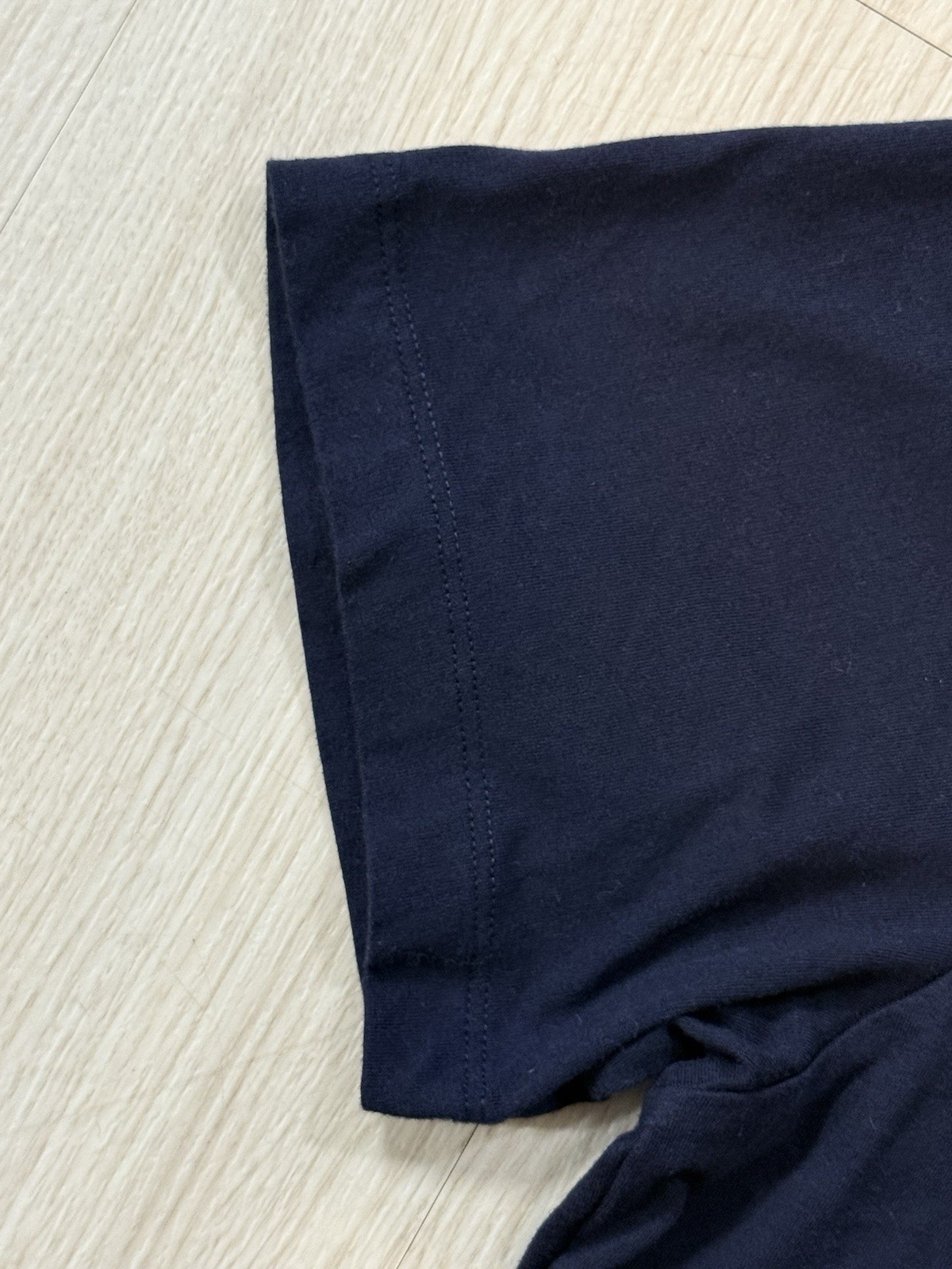 Maison Kitsuné ‘Tri Color Fox Patch’ Logo T-Shirt Medium Paris