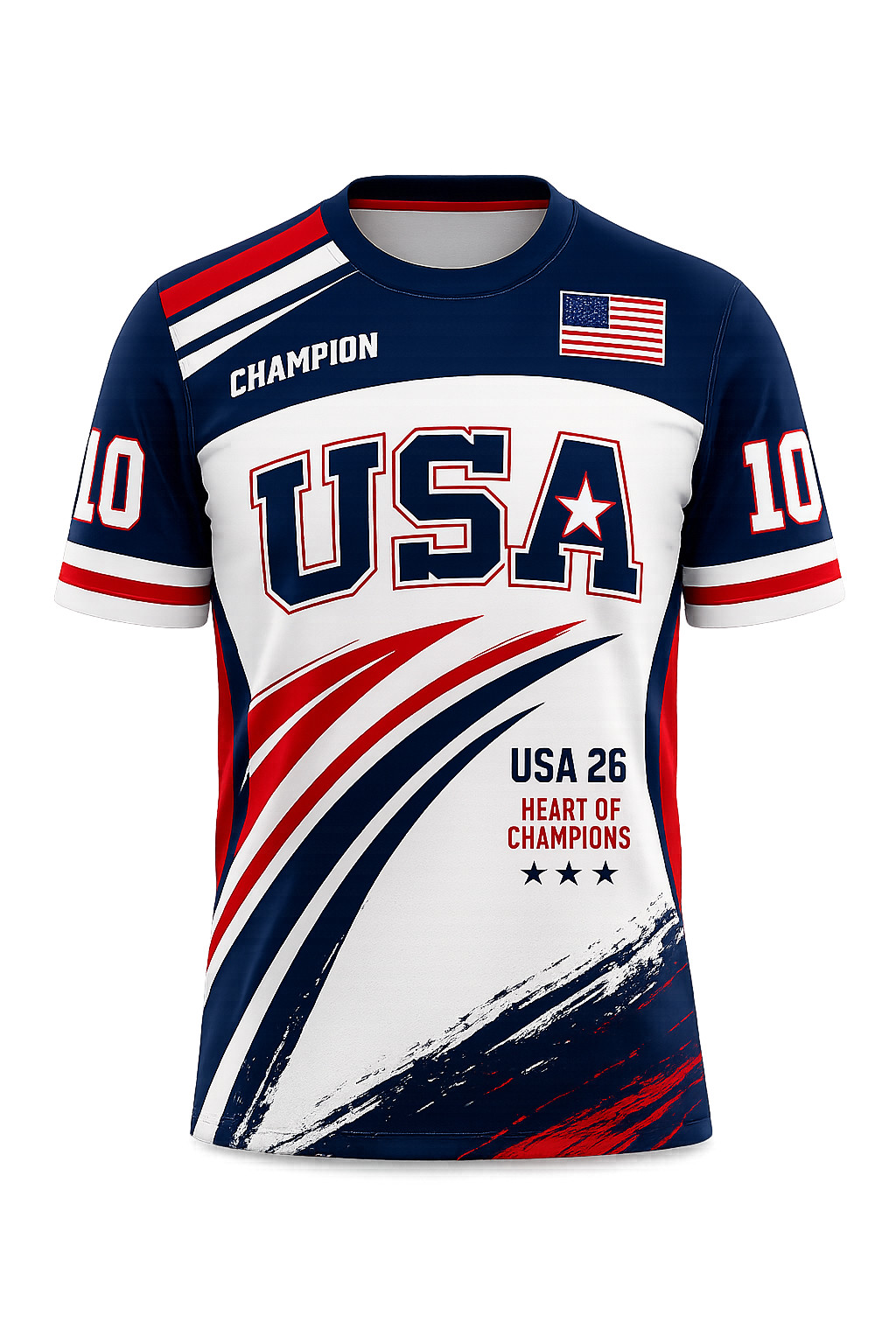 Custom USA Soccer Jersey Personalized Football Shirt Name Number