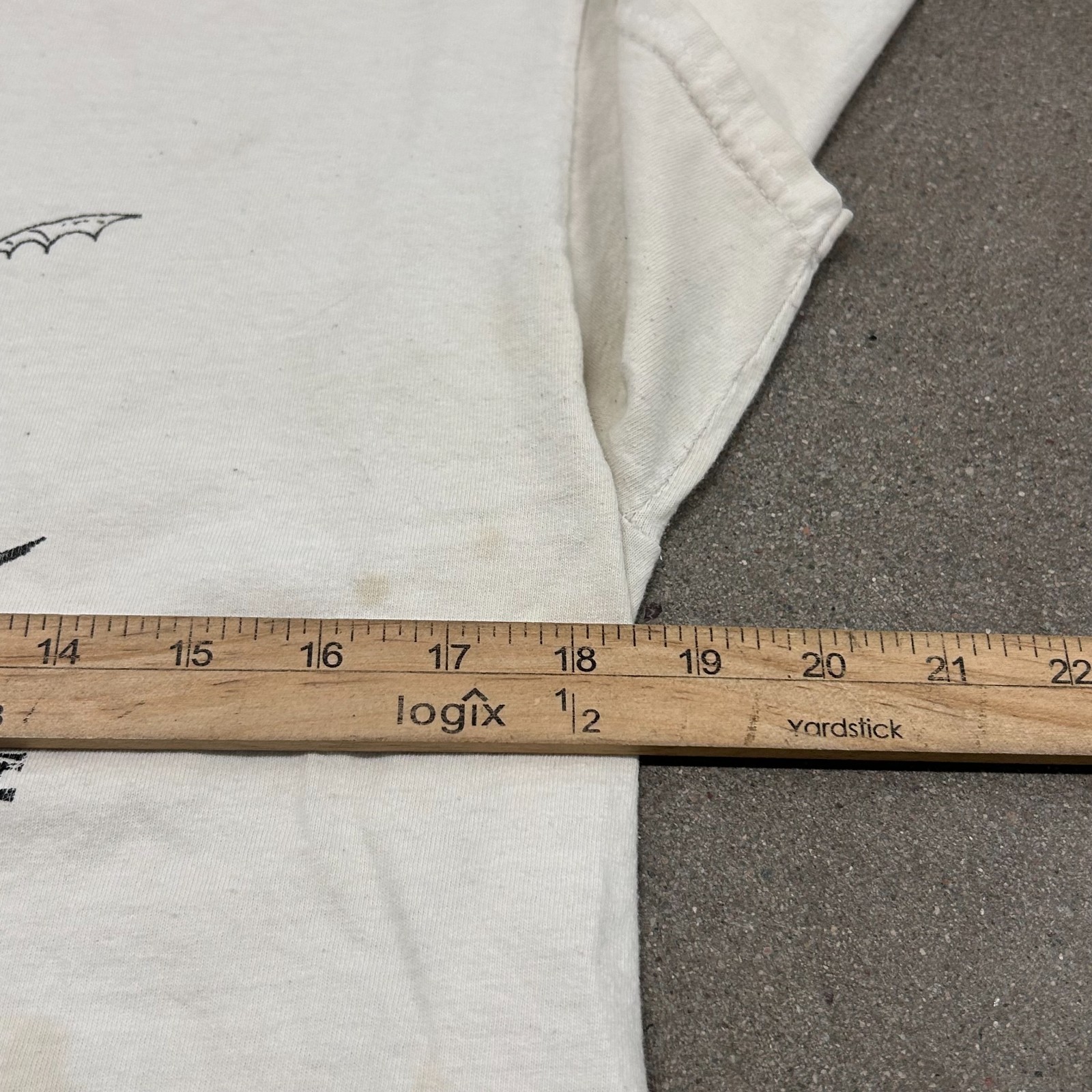 Vintage y2k Worn in Thrashed Daniel Johnston Band Tee T Shirt Grunge