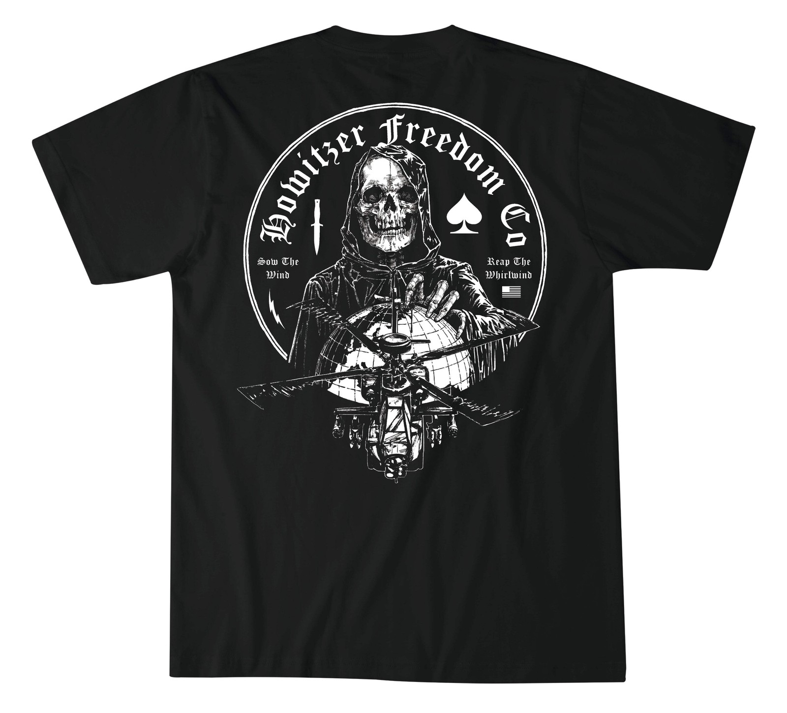 Howitzer Clothing Men’s T-shirt Reap Military Grunt MFG