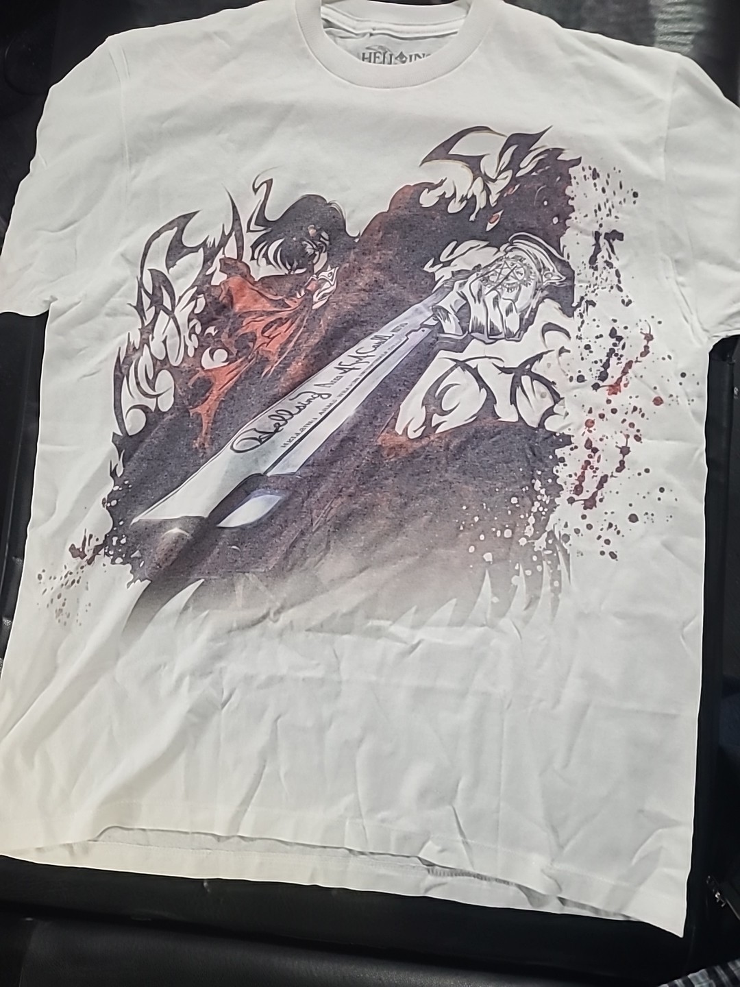 T-shirt Helsing Anime Unisex Tshirt Adult Size S, M, L, XL, XXL