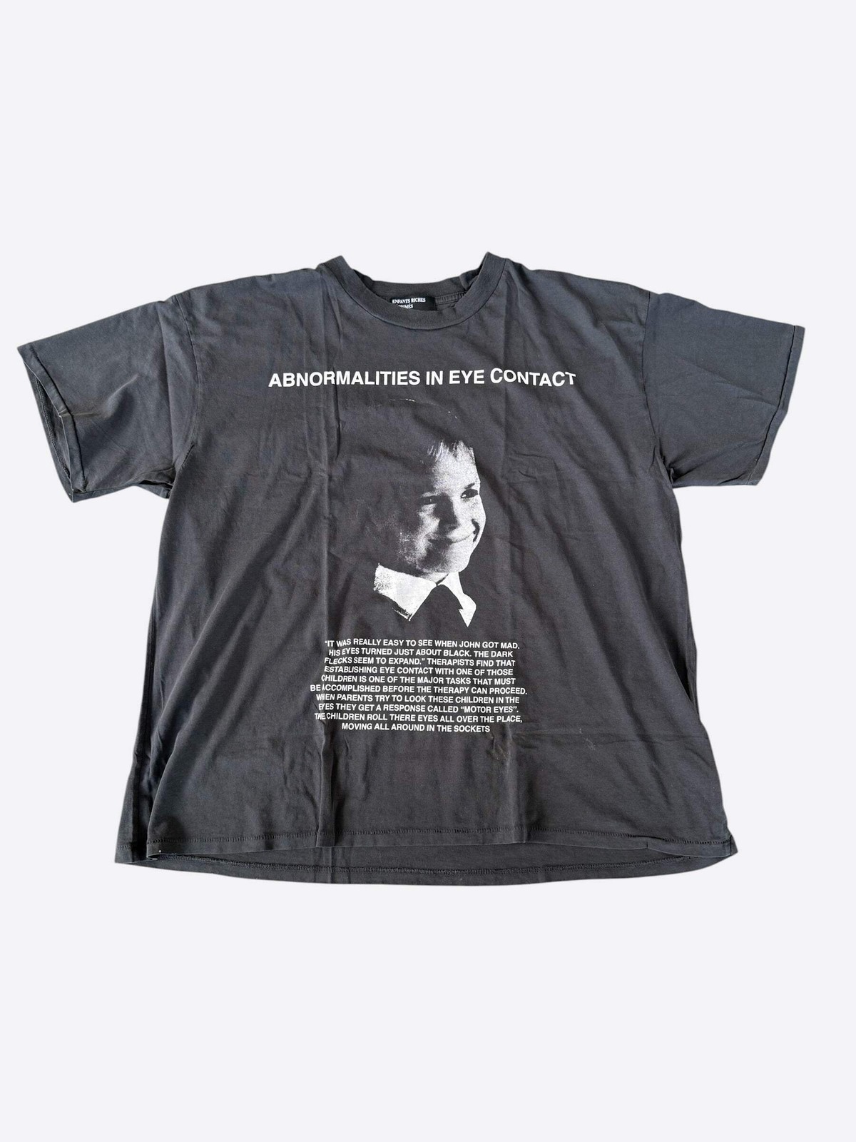 Enfants Riches Deprimes Black & White Abnormalities Graphic T-Shirt