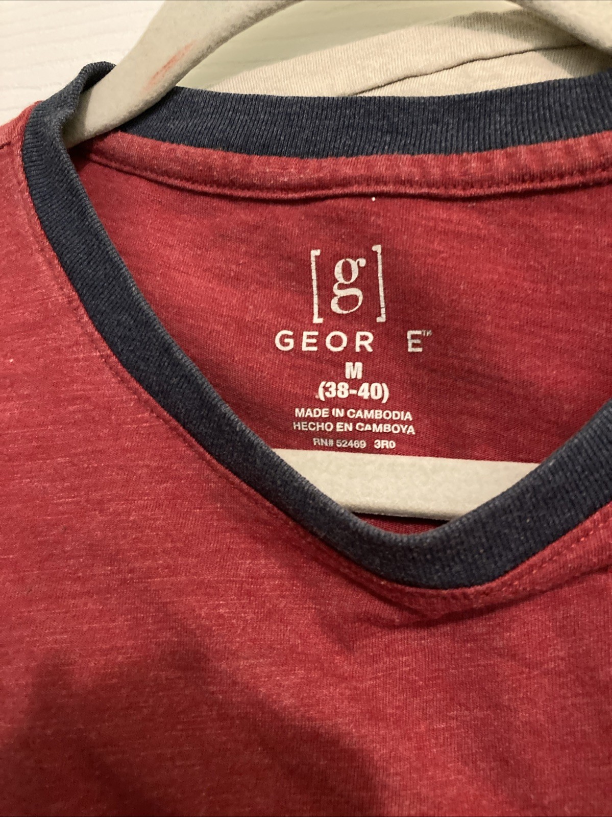 Lot Of 3 Champion Brooklyn & George Mens T Shirt Short Sleeves Black Red Beige M