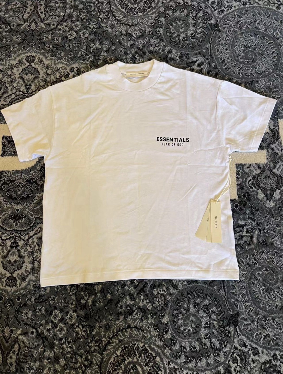 Fear Of God Essentials Bright White Tee Brand New Size XXL